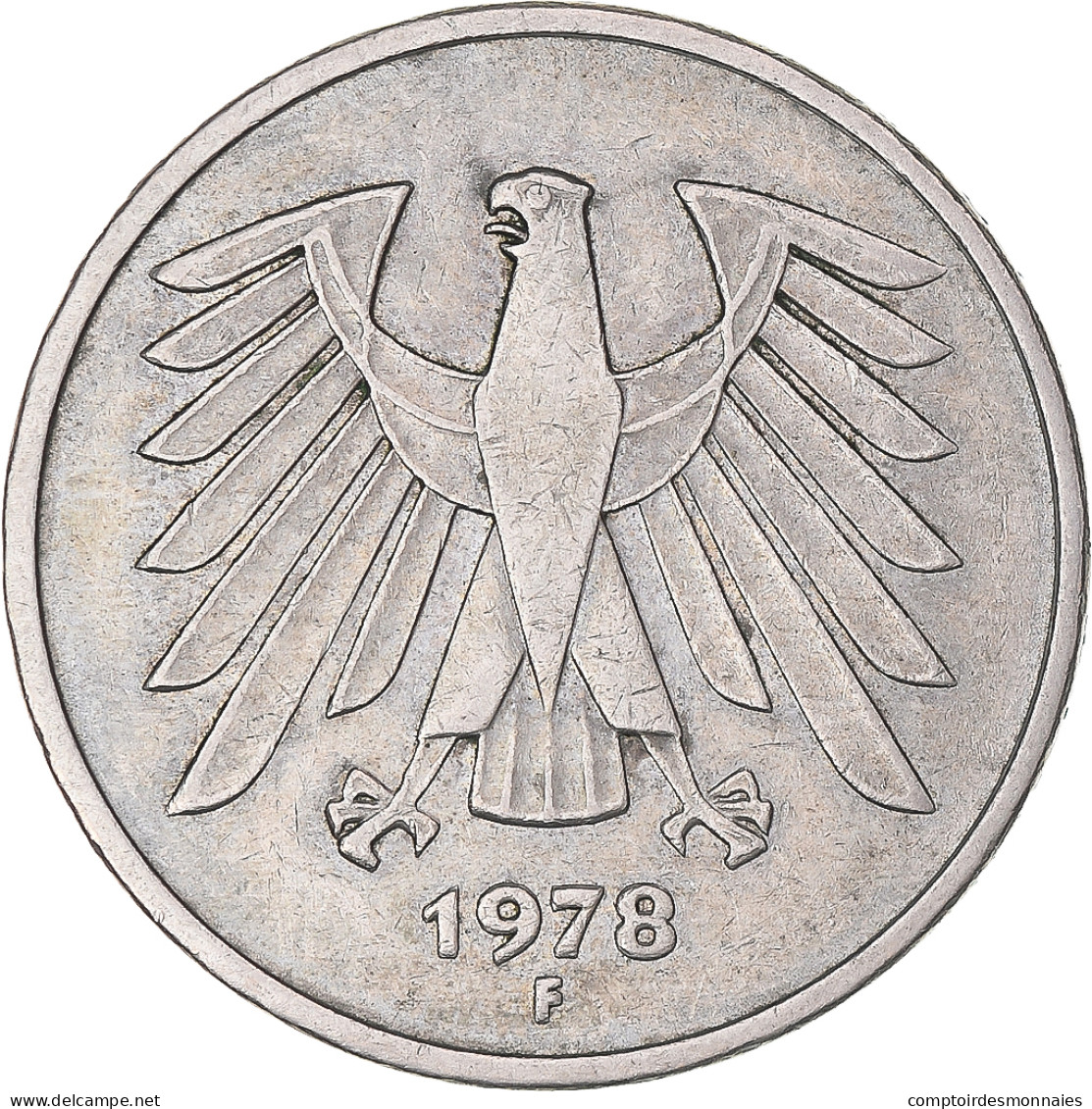 Monnaie, Allemagne, 5 Mark, 1978 - 5 Mark