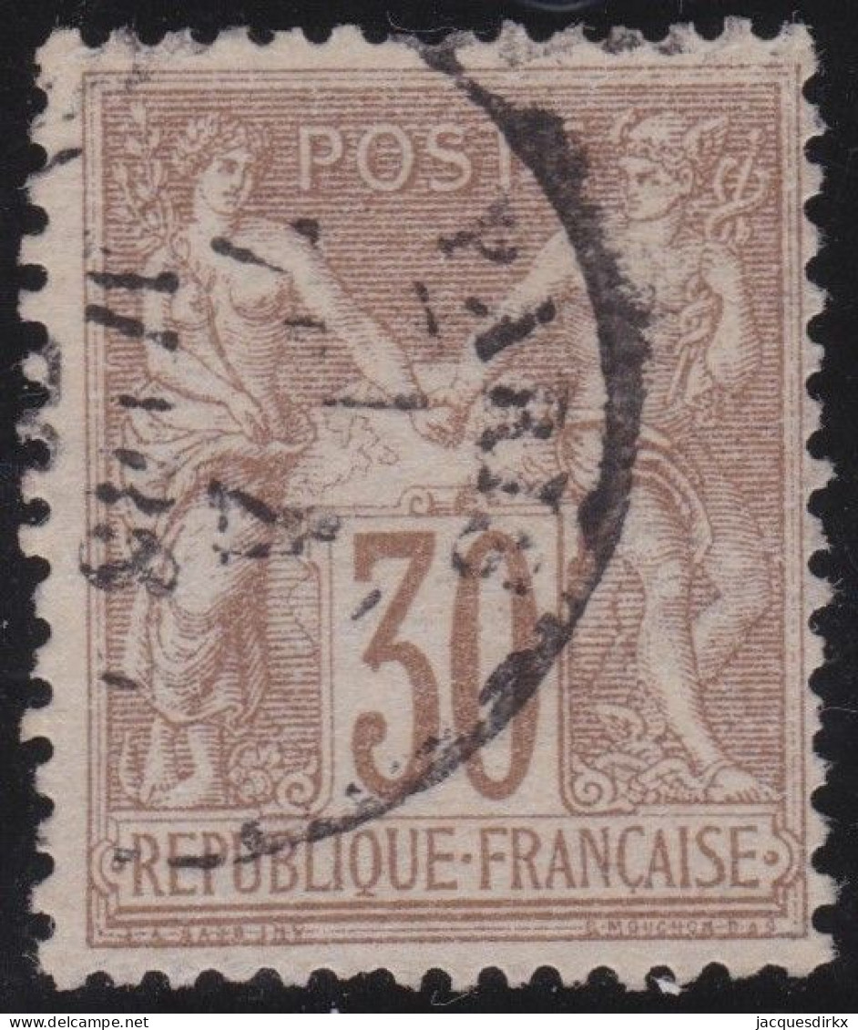 France  .  Y&T   .    69   (2 Scans)  .   O   .    Oblitéré - 1876-1878 Sage (Typ I)
