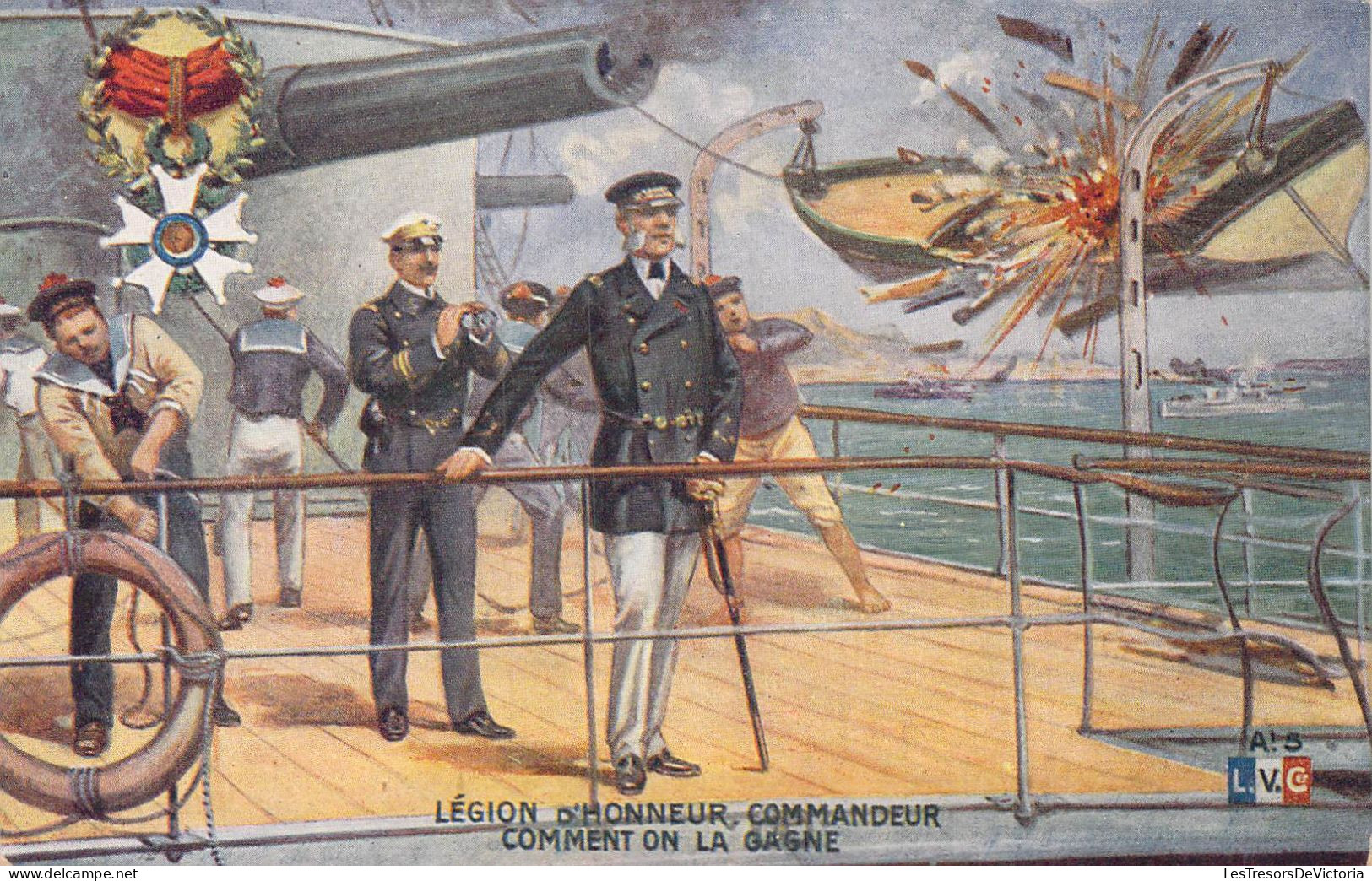 MILITARIA - Légion D'Honneur - Commandeur - Comment On La Gagne - Carte Postale Ancienne - Patrióticos