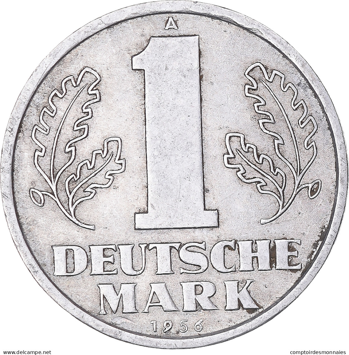 Monnaie, République Démocratique Allemande, 1 Deutsche Mark, 1956 - 1 Mark