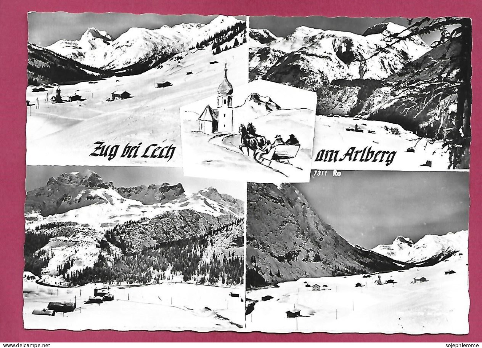 Lech Am Arlberg (Vorarlberg) 2scans 24-12-1965 - Lech