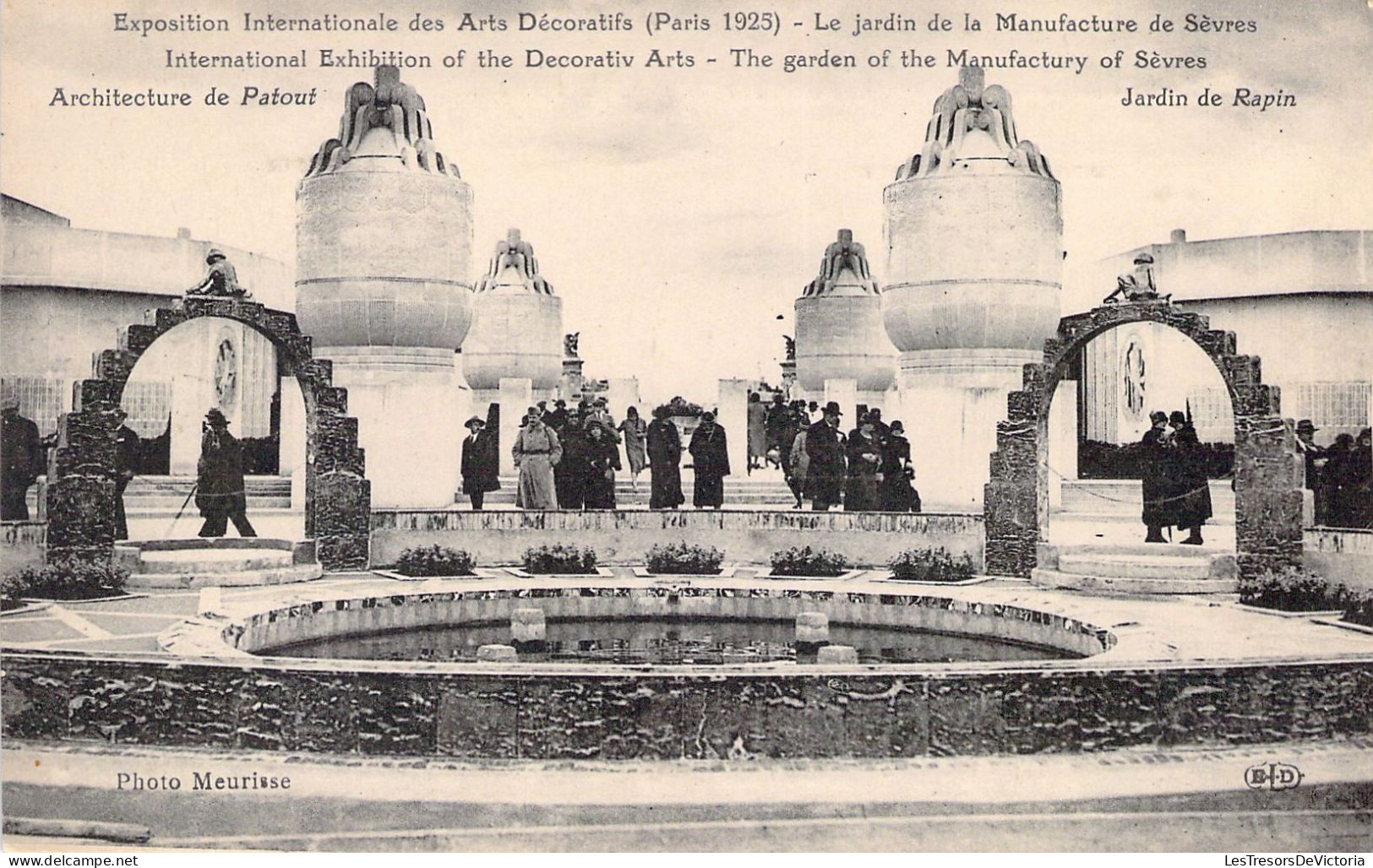 FRANCE - 92 - Sèvres - Exposition Inter Des Arts Décoratifs - Jardin De  Manufacture De Sèvres - Carte Postale Ancienne - Sevres