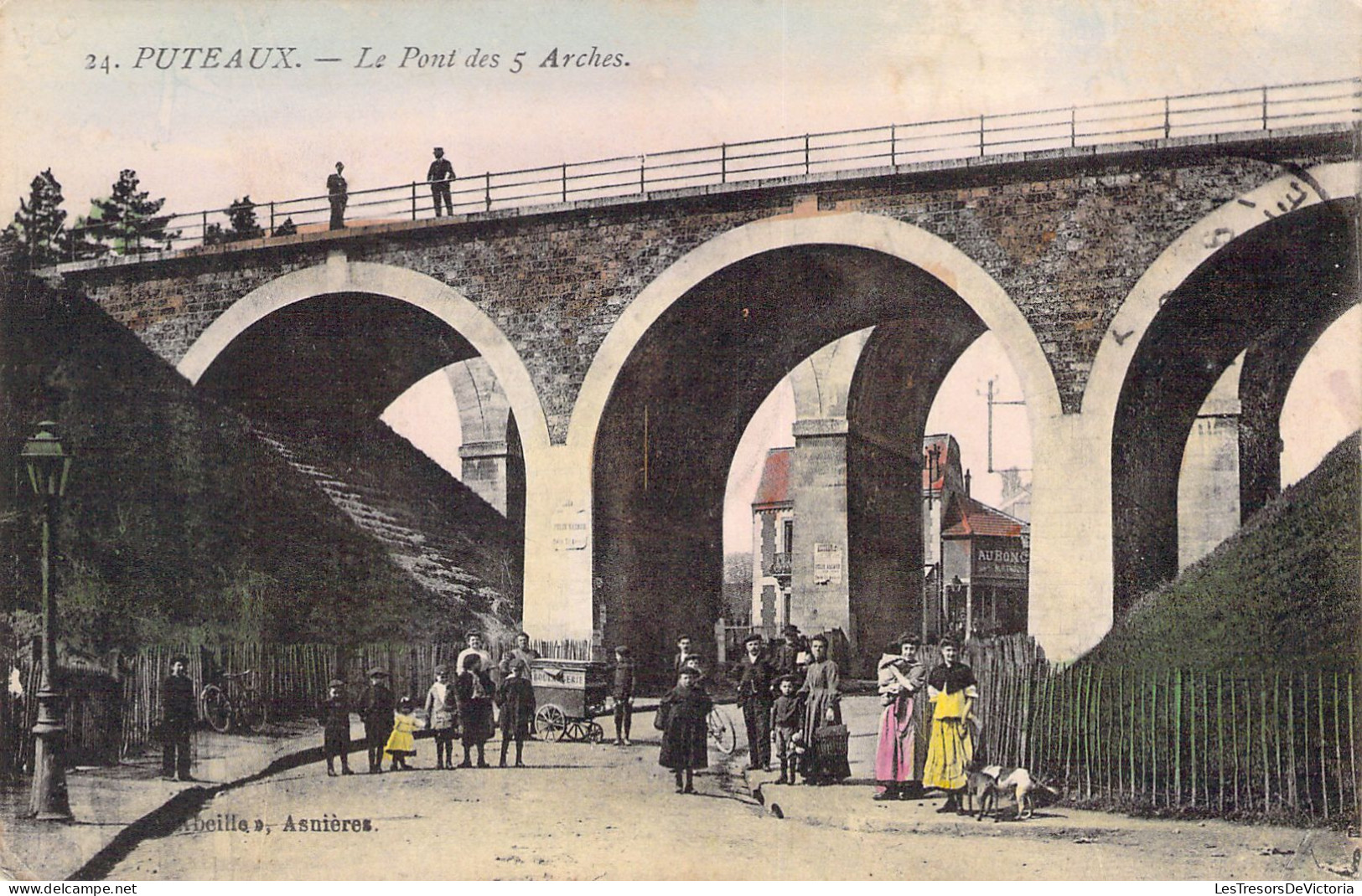 FRANCE - 92 - PUTEAUX - Le Pont Des 5 Arches - Carte Postale Ancienne - Puteaux