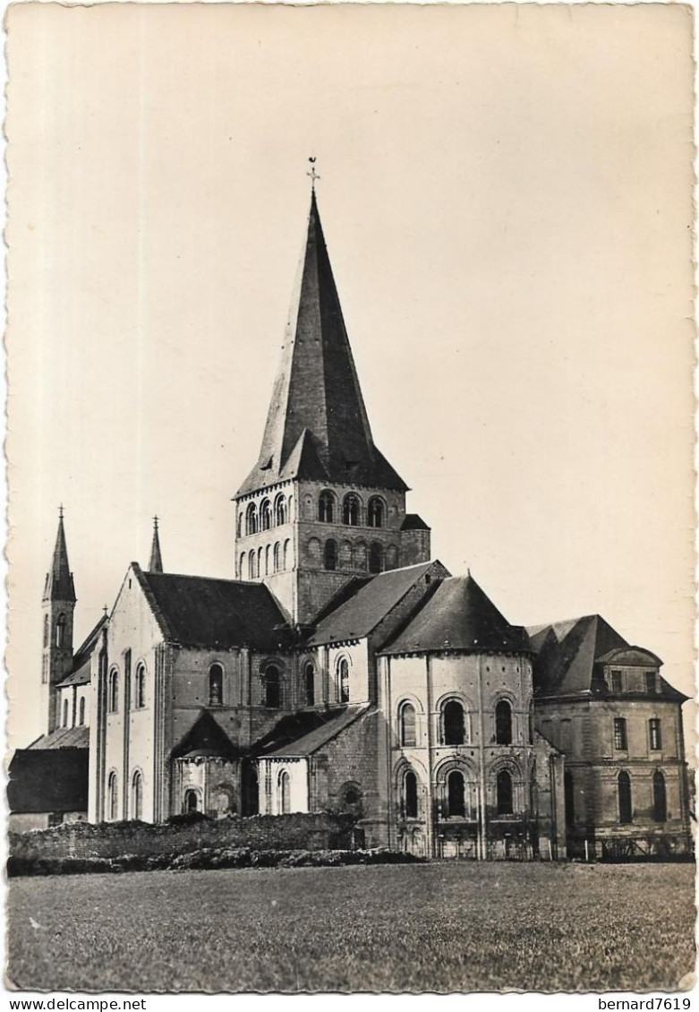 76   Saint Martin De   Boscherville -  Abbaye  Saint Georges -  Chevet - Saint-Martin-de-Boscherville