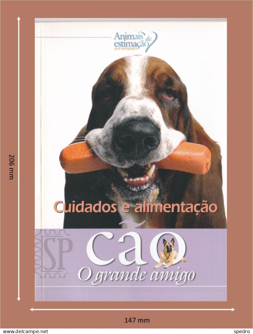 Portugal 1998 Guia Pedagógico Dos Animais De Estimação Cão O Grande Amigo Cuidados E Alimentação N.º 9 Dogs Animal - Pratique