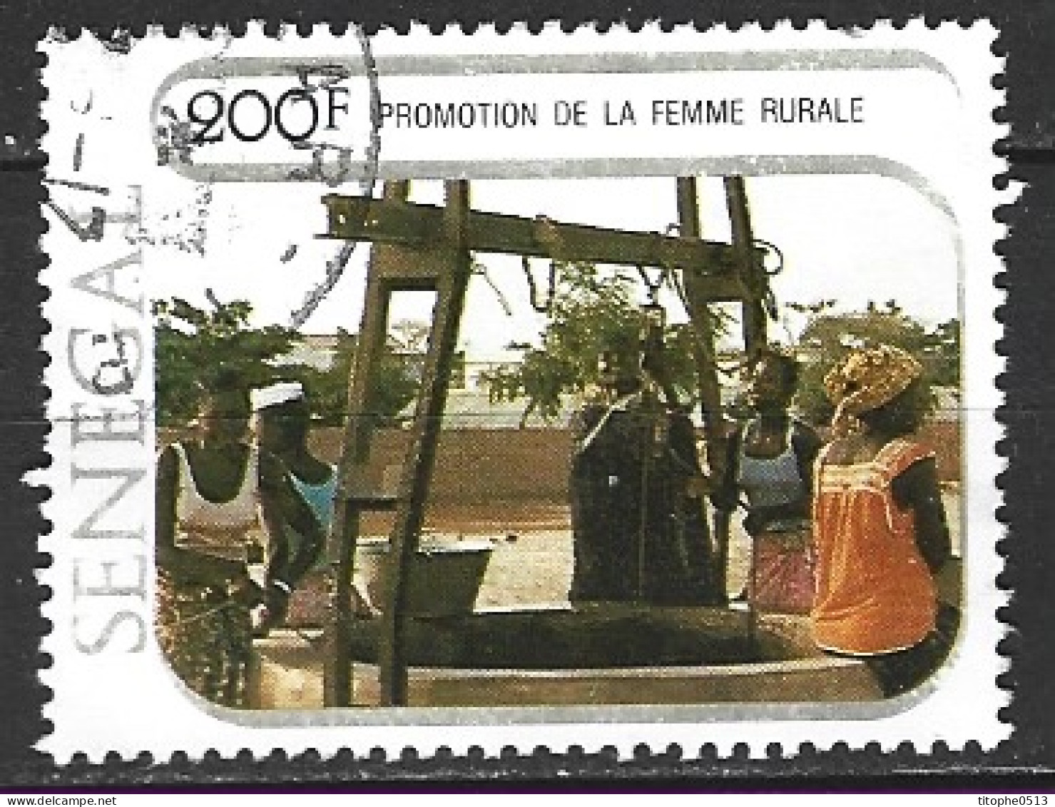 SENEGAL. N°541 De 1980 Oblitéré. Puit. - Acqua