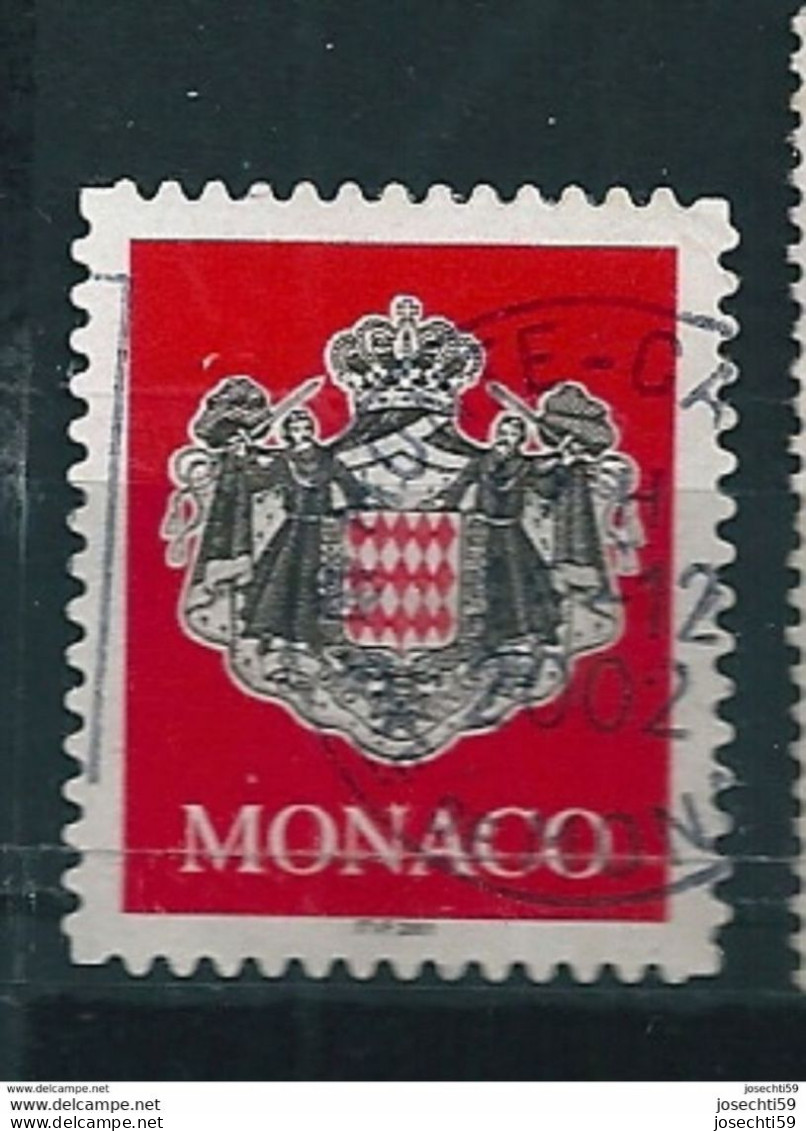 2280 Armoiries Autoadhésif Timbre  Monaco 2000 Oblitéré - Gebruikt