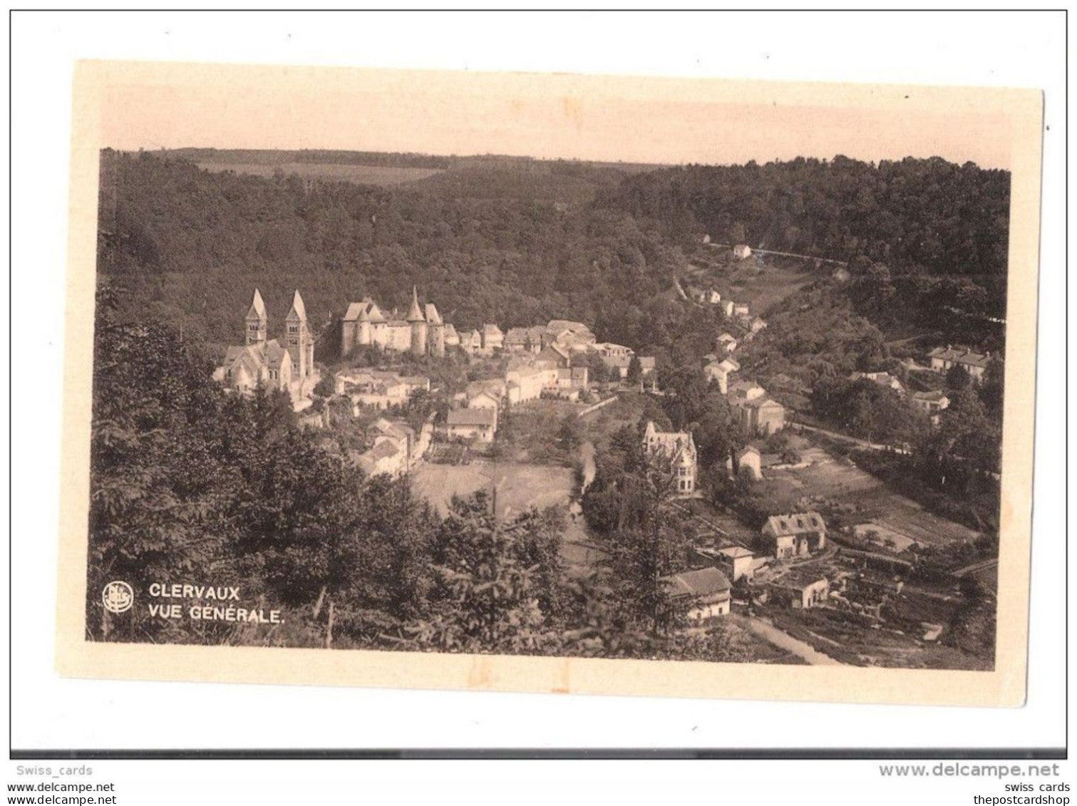 CPA LUXEMBOURG PECLERVAUX VUE GENERALE Unused - Clervaux