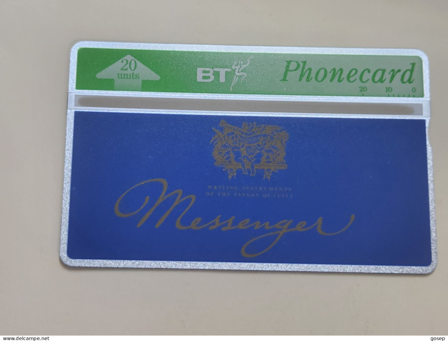 United Kingdom-(BTA084)-W.H.-Smith/messenger-(20units)-(122)-(541D07543)-price Cataloge6.00£-mint+1card Prepiad Free - BT Werbezwecke