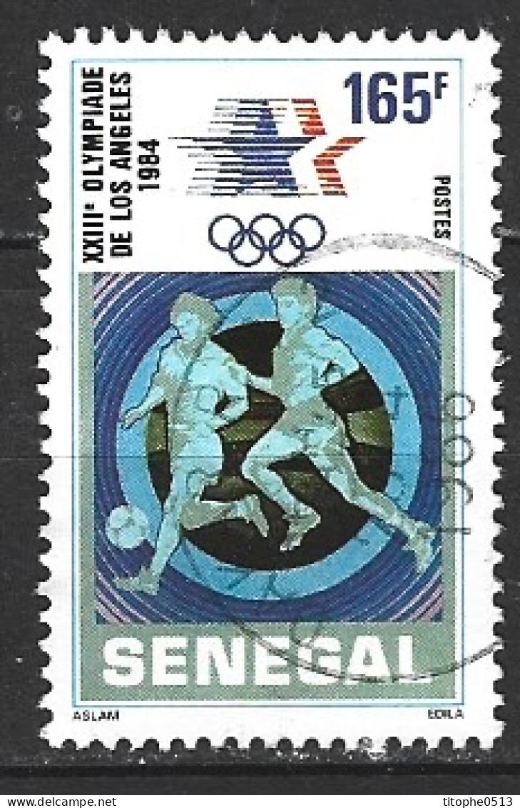 SENEGAL. N°613 Oblitéré De 1984. Football Aux J.O. D'Atlanta. - Used Stamps