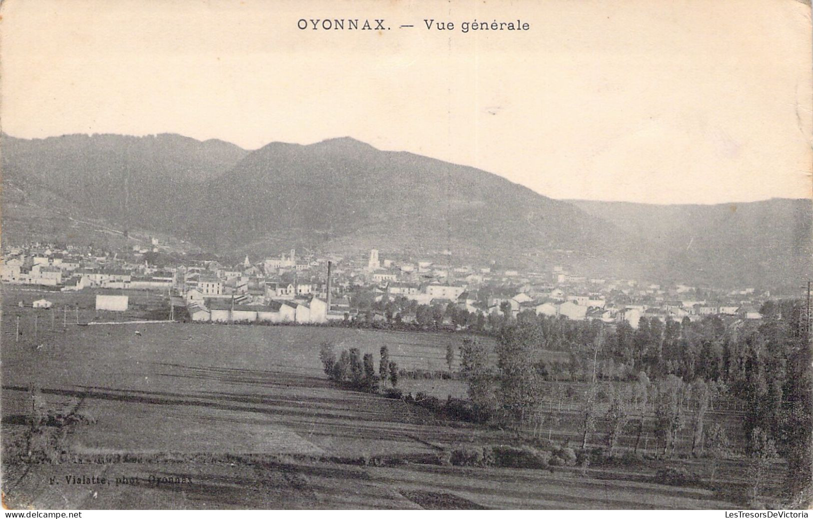 FRANCE - 01 - OYONNAX - Vue Générale - Carte Postale Ancienne - Oyonnax