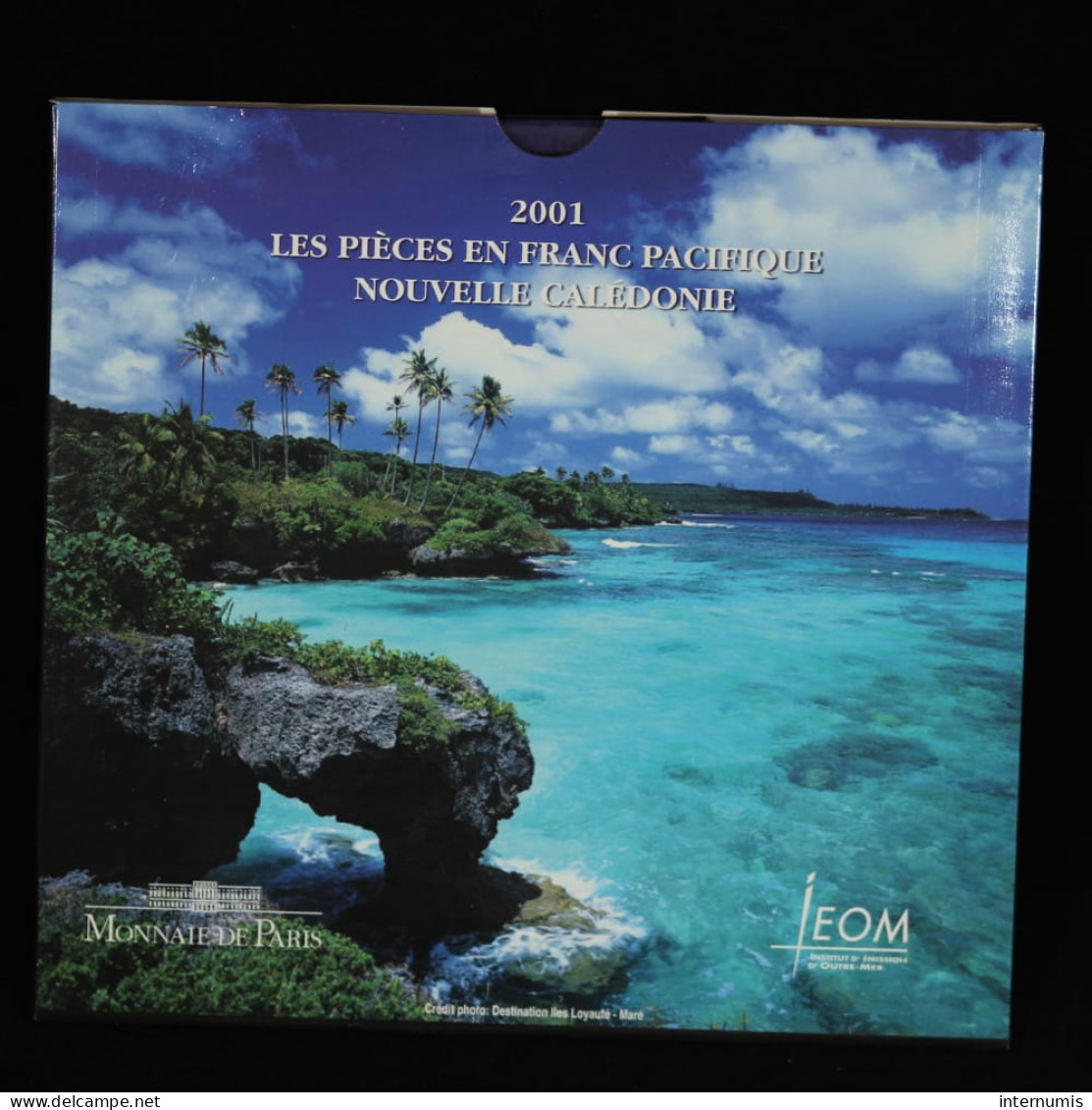 Nouvelle Calédonie / New Caledonia, Coffret/Coin Set (7 Pièces/Coin), 2001, NC (UNC) - Otros – Oceanía