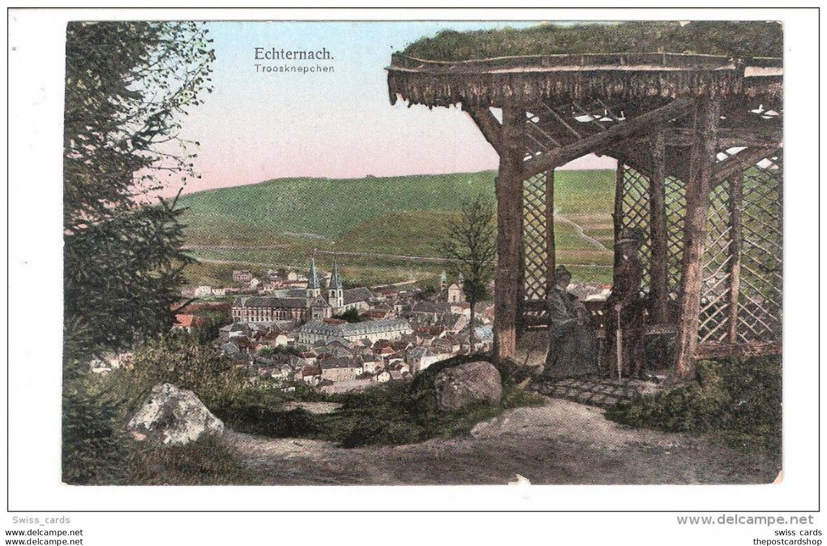 LUXEMBOURG Echternach Troosknepchen Postcard UNUSED - Ettelbruck