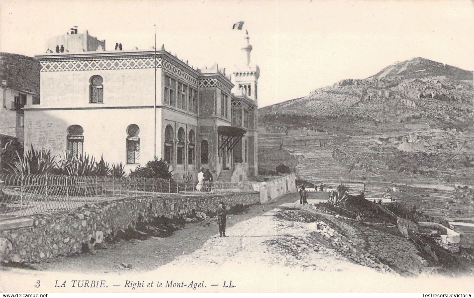 FRANCE - 06 - LA TURBIE - Righi Et Le Mont Agel - LL - Carte Postale Ancienne - La Turbie