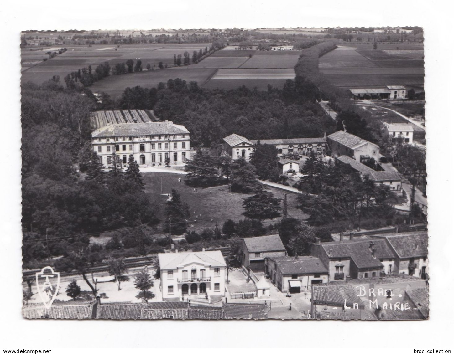 Bram, La Mairie, 1956, éd. TAM - Bram