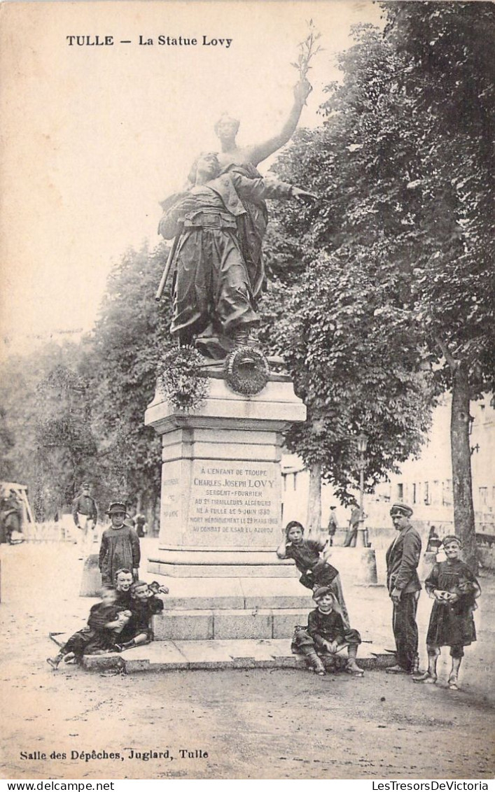 FRANCE - 19 - TULLE - La Statue Lovy - Carte Postale Ancienne - Tulle