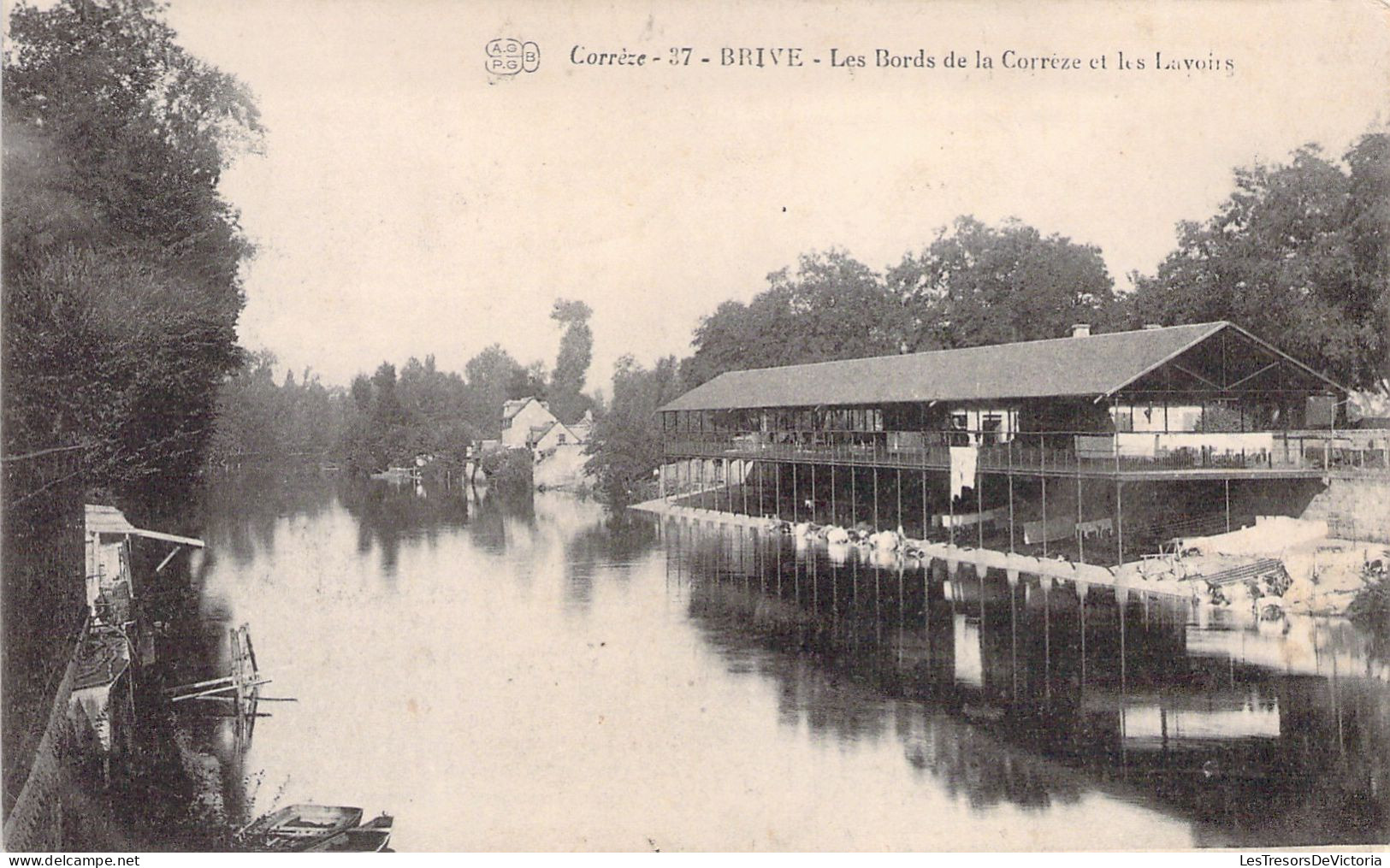 FRANCE - 19 - BRIVE LA GAILLARDE - Les Bords De La Corrèze Et Les Lavoirs - Carte Postale Ancienne - Brive La Gaillarde