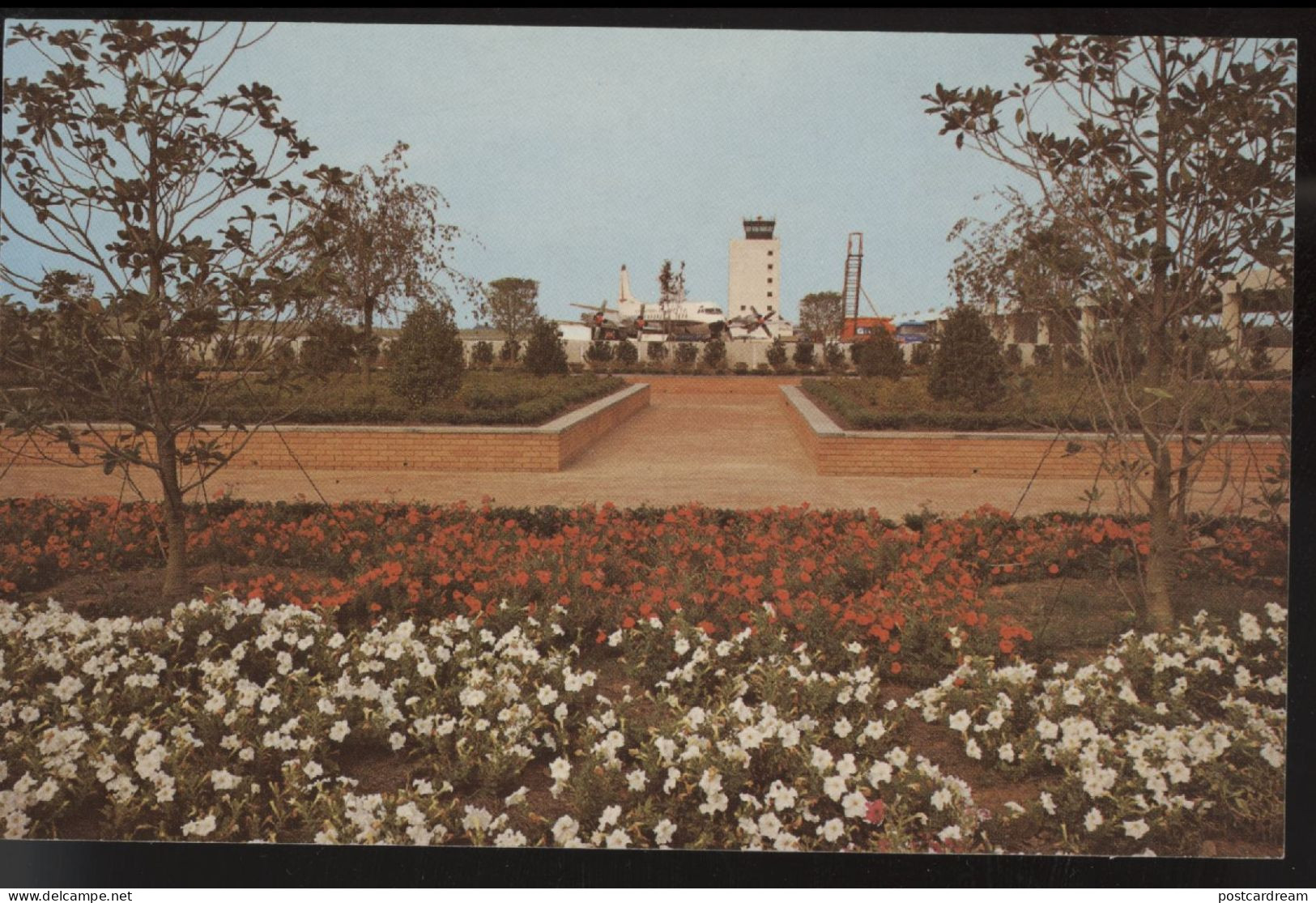 Greenville Spartanburg Airport SC South Carolina Postcard Control Tower - Greenville