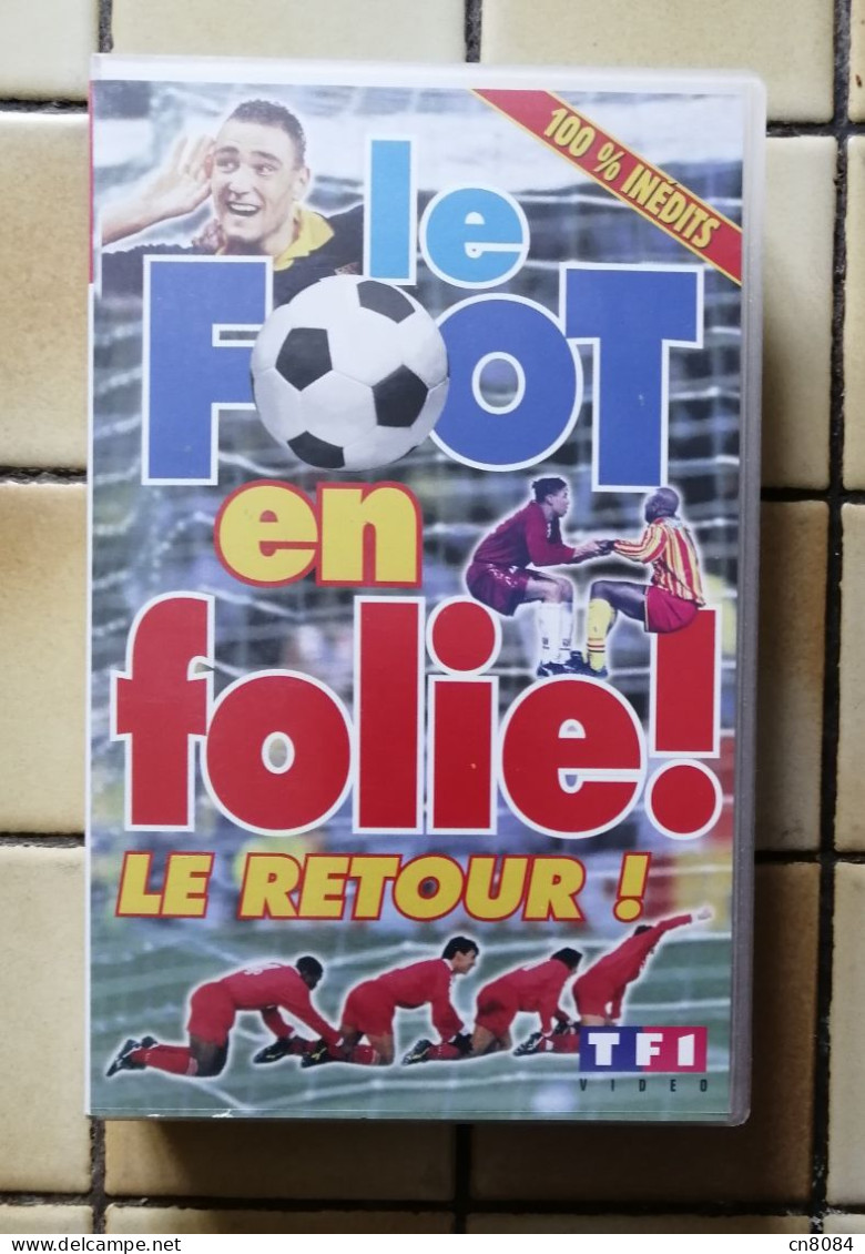 LOT 3 CASSETTES  FOOT  MARSEILLE O M 91  - EURO 2000 - FOOT EN FOLIE - Sport