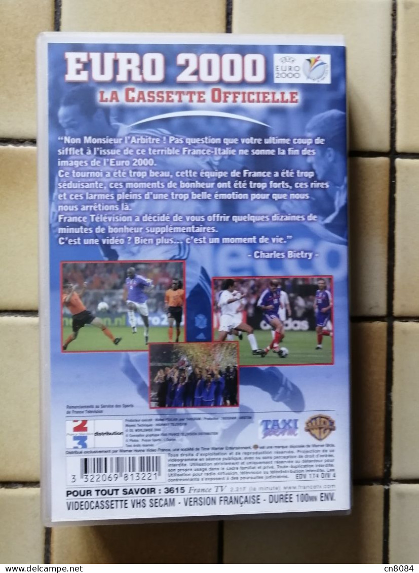 LOT 3 CASSETTES  FOOT  MARSEILLE O M 91  - EURO 2000 - FOOT EN FOLIE - Deporte