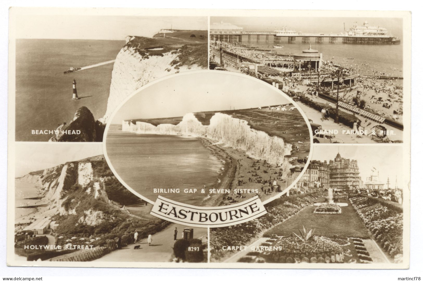 England Eastbourne Beachy Head Grand Parade & Pier Birling Gap & Seven Sisters Holywell Retreat Carpet Gardens - Eastbourne