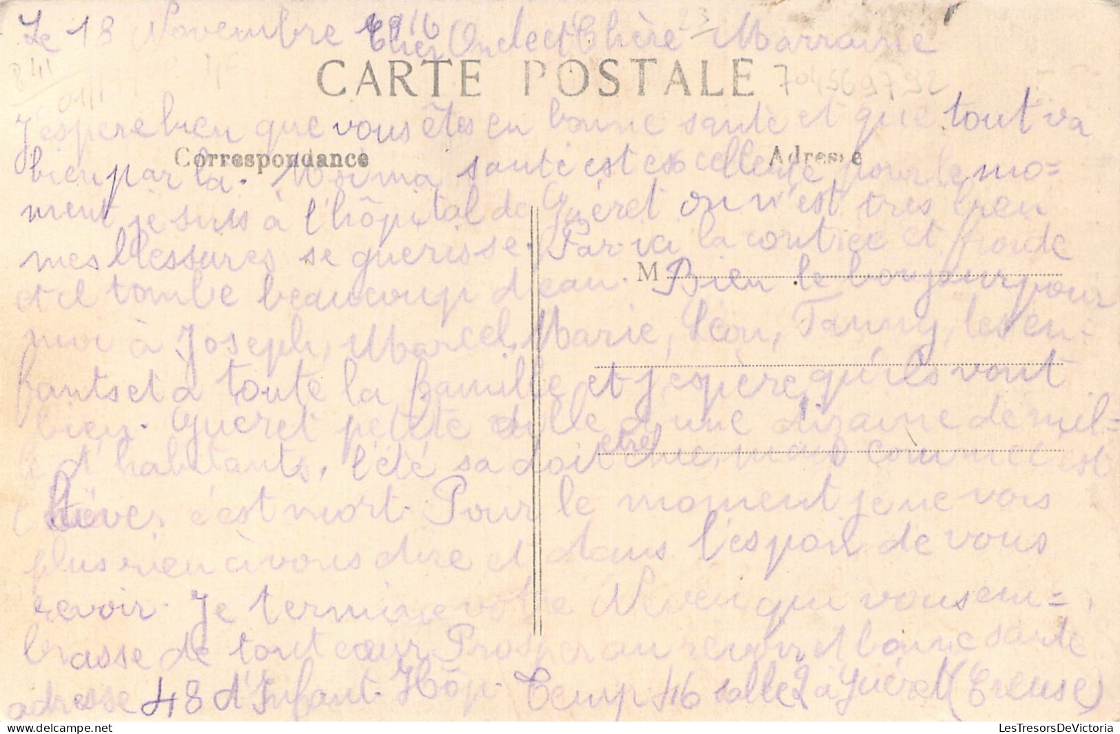 FRANCE - 23 - GUERET - Le Jardin - Vue Prise Des Charmilles - Carte Postale Ancienne - Guéret