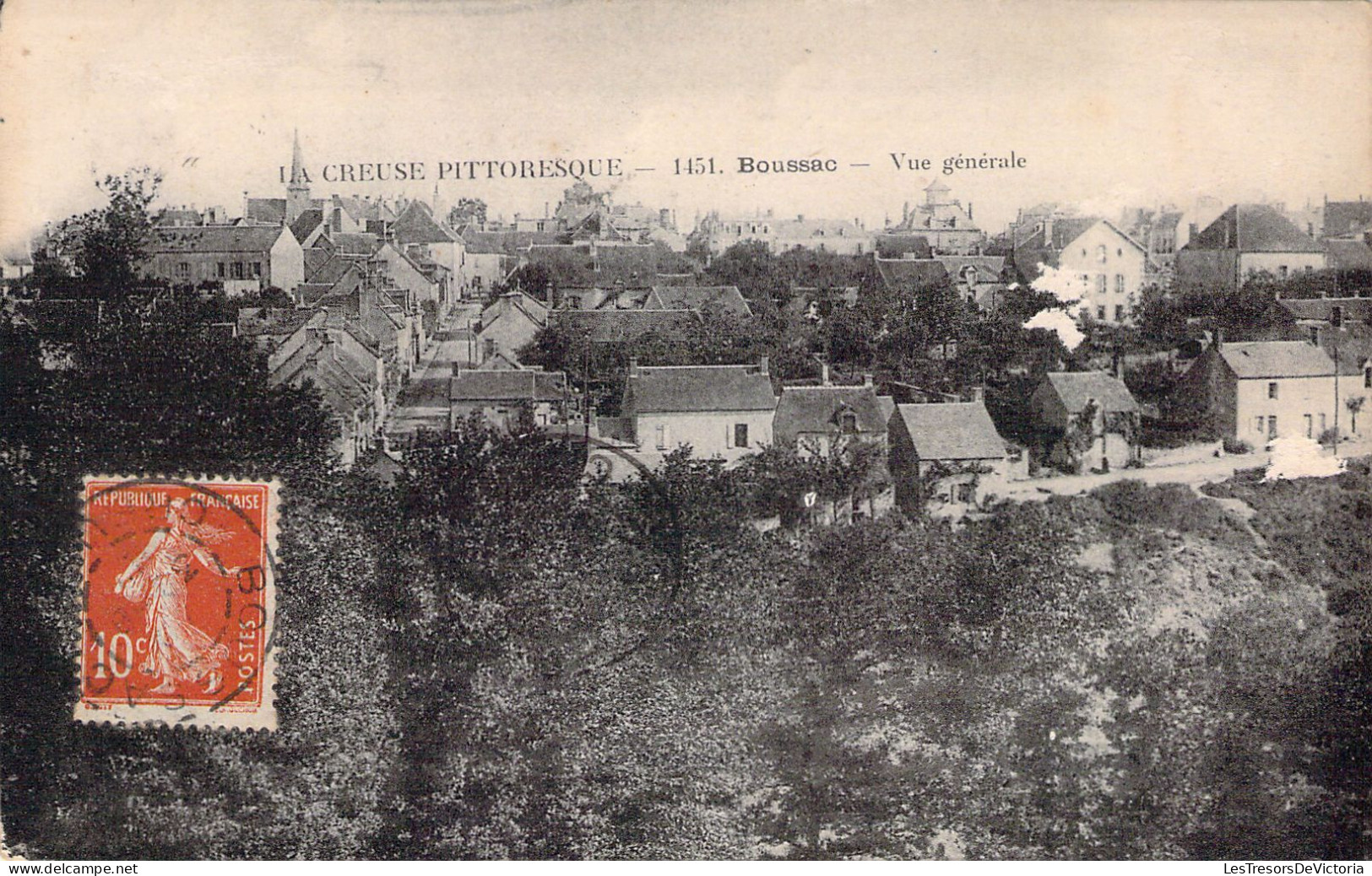 FRANCE - 23 - BOUSSAC - Vue Générale - Carte Postale Ancienne - Boussac