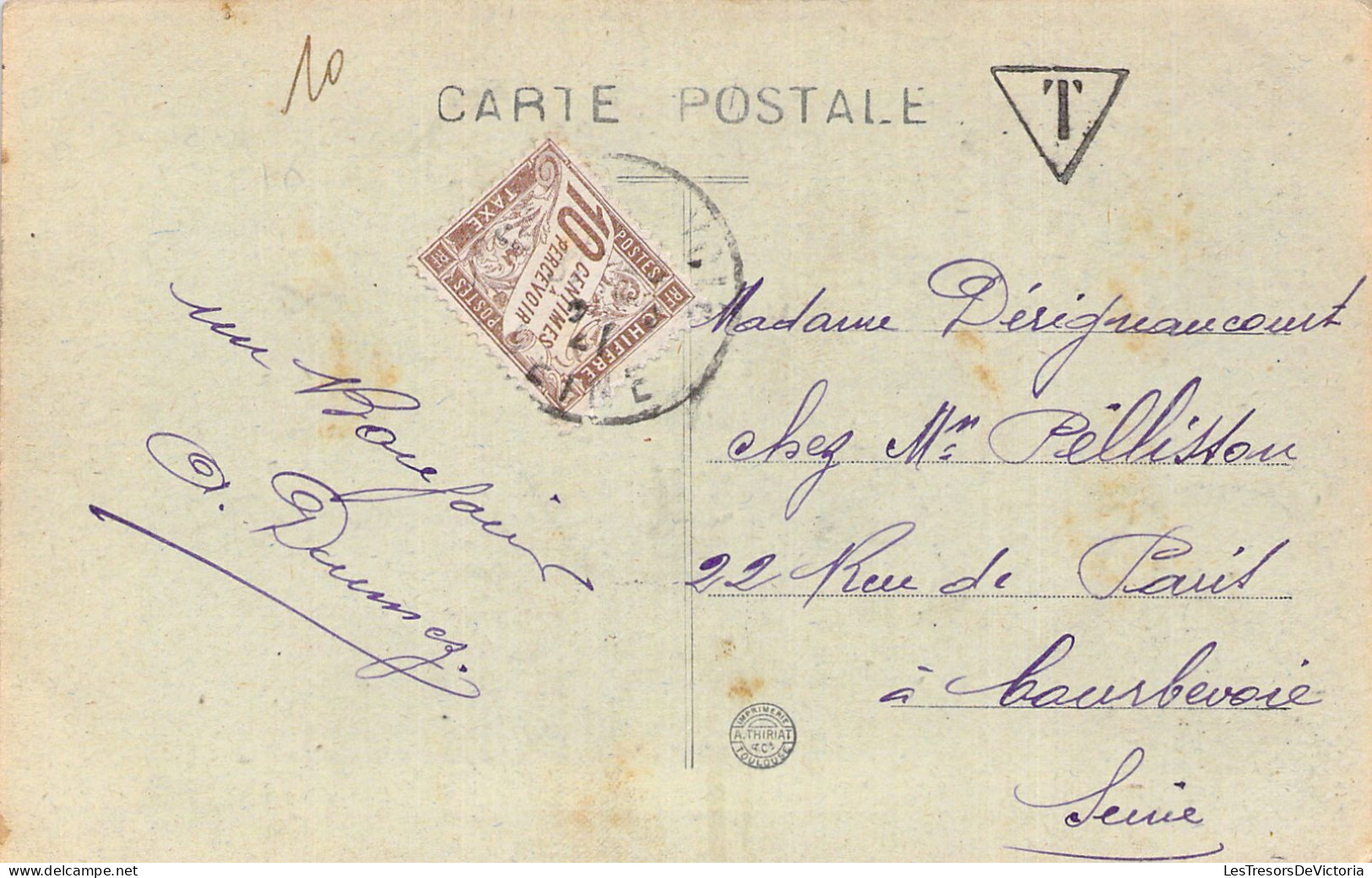 FRANCE - 23 - BOUSSAC - Vue Générale - Carte Postale Ancienne - Boussac