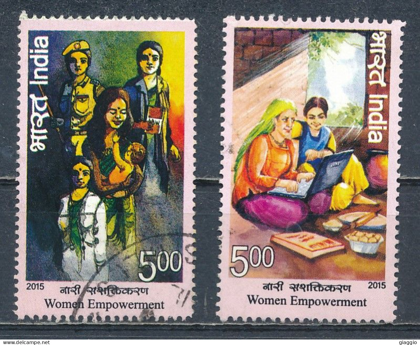 °°° INDIA 2015 - MI 2879/80 °°° - Used Stamps