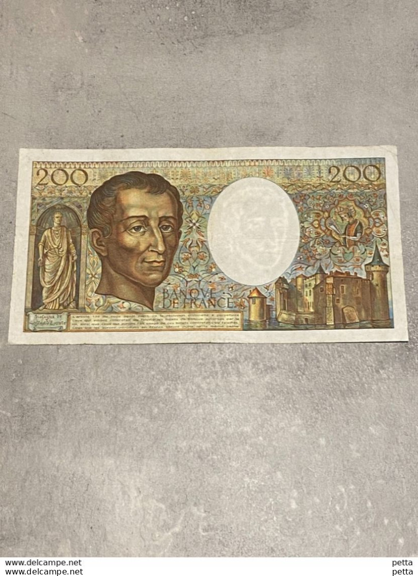 1 Billet De 200 Francs Montesquieu / 1982 / Alph L.013 (49) - 200 F 1981-1994 ''Montesquieu''