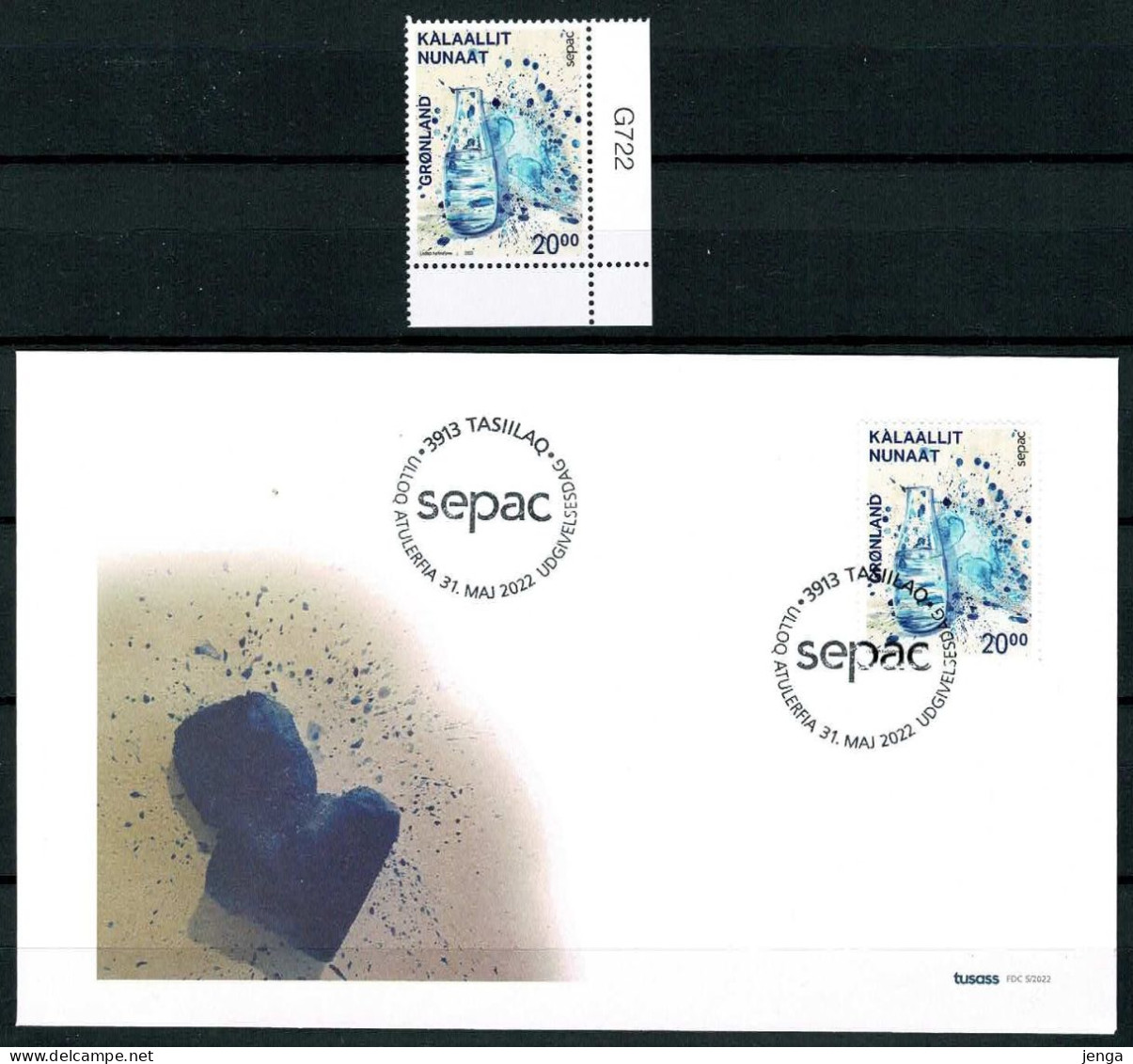 Greenland 2022;  SEPAC; MNH(**) And On FDC. - Otros & Sin Clasificación