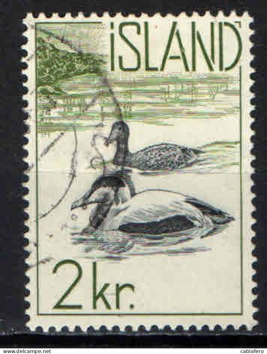 ISLANDA - 1959 - EDREDONI - USATO - Gebruikt