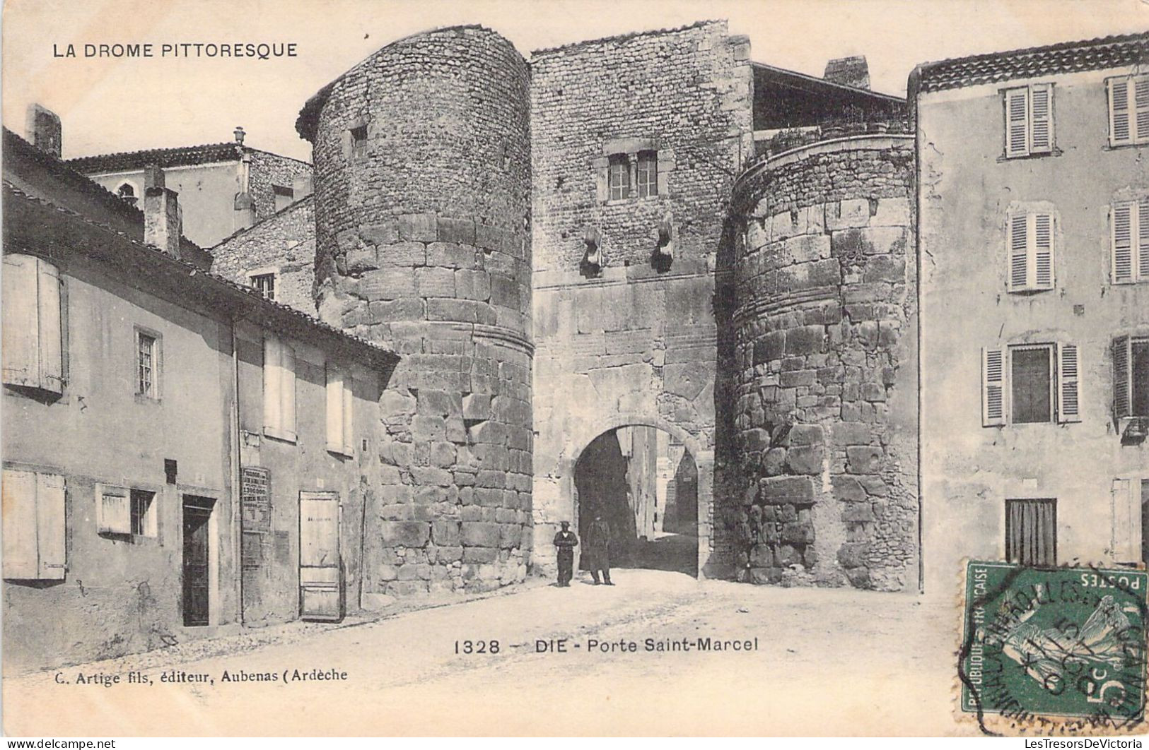 FRANCE - 26 - DIE - Porte Saint Marcel - Carte Postale Ancienne - Die