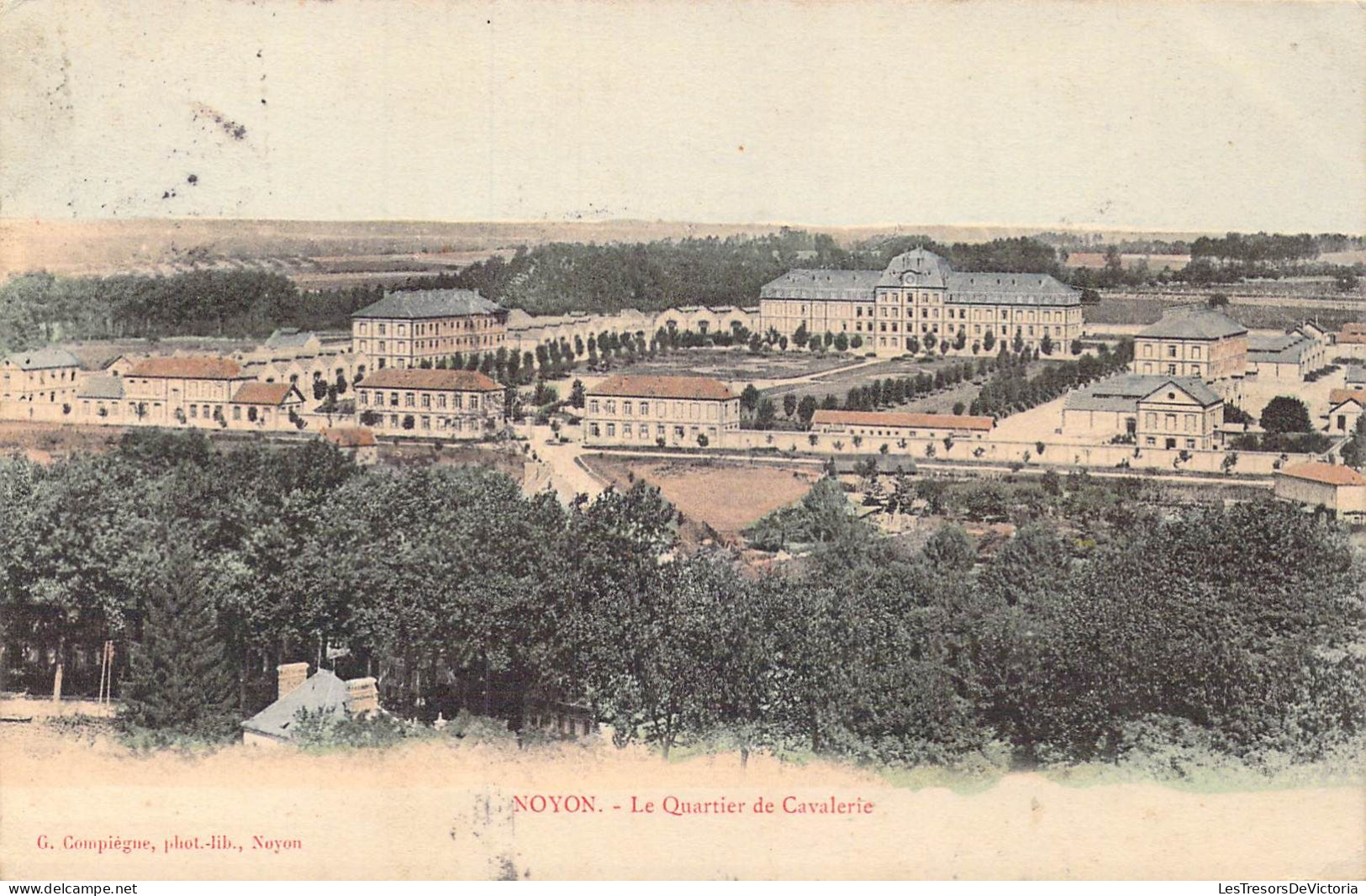FRANCE - 60 - Noyon - Le Quartier De Cavalerie - Carte Postale Ancienne - Noyon