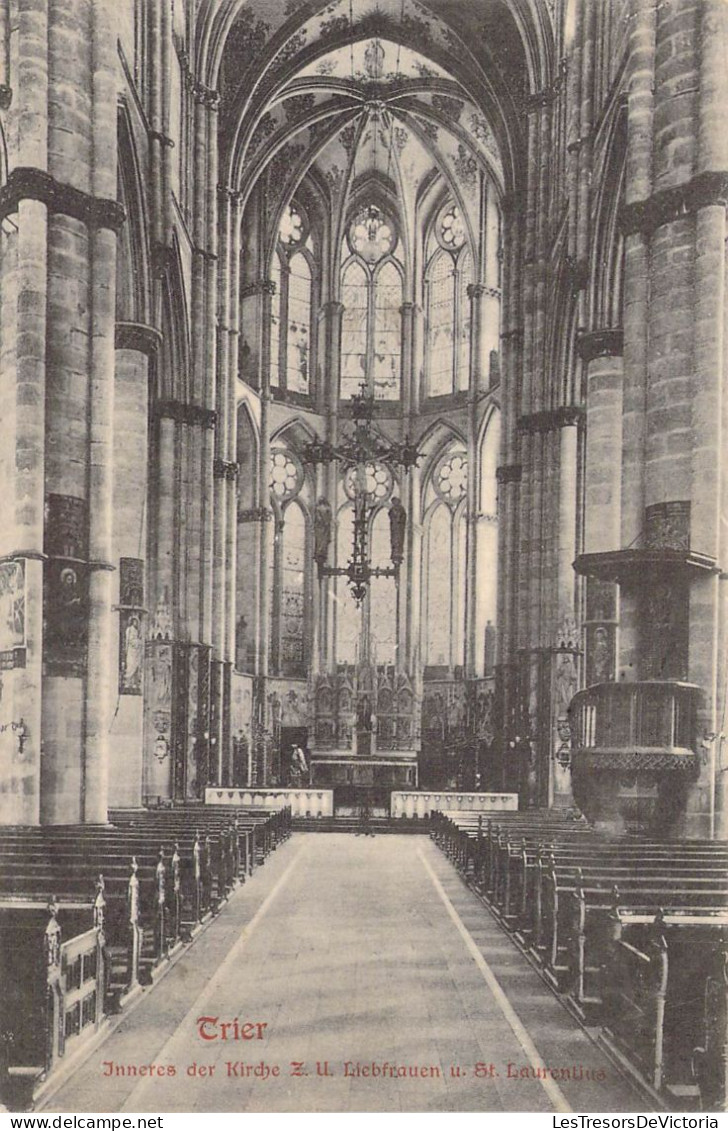 ALLEMAGNE - Trier - Inneres Der Kirche Z.U. Liebfrauen U. St. Laurentius - Carte Postale Ancienne - Trier