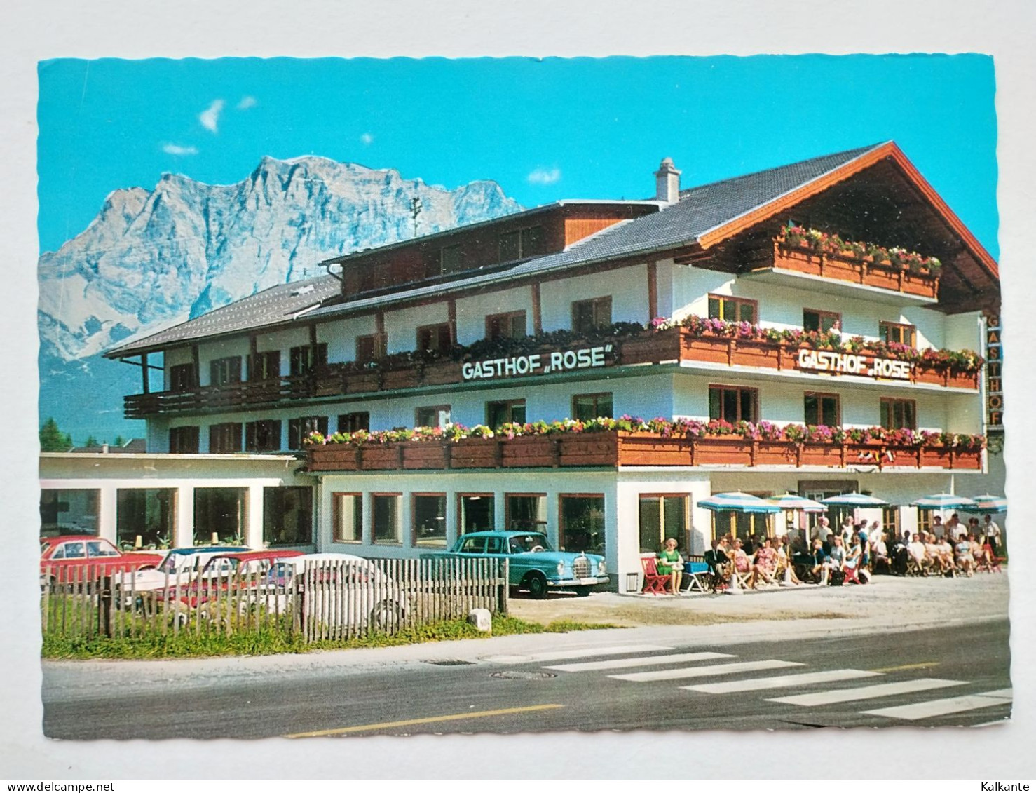 [TIROL] - LERMOOS - 1987 - Gasthof Rose - Lermoos