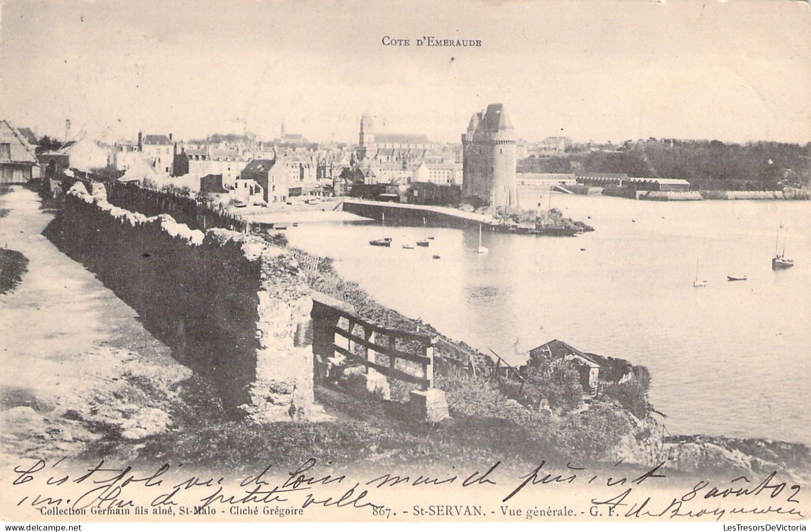 FRANCE - 35 - SAINT SERVAN - Vue Générale - GF - Carte Postale Ancienne - Saint Servan