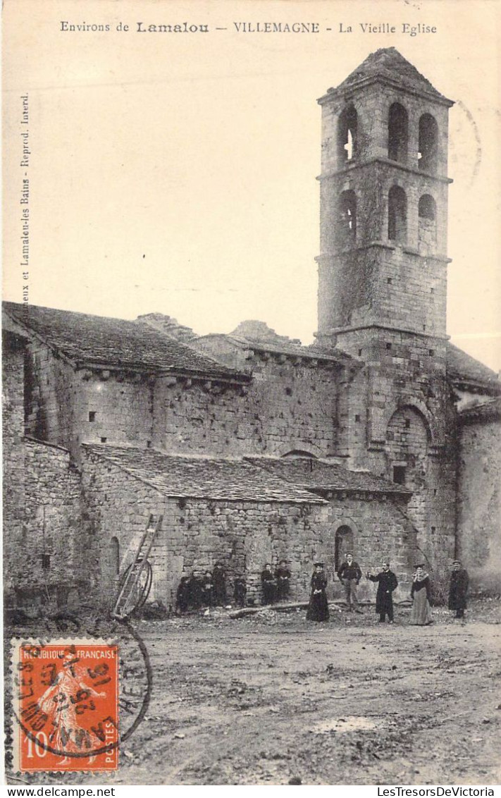 FRANCE - 34 - VILLEMAGNE - La Vieille Eglise -  Carte Postale Ancienne - Altri & Non Classificati