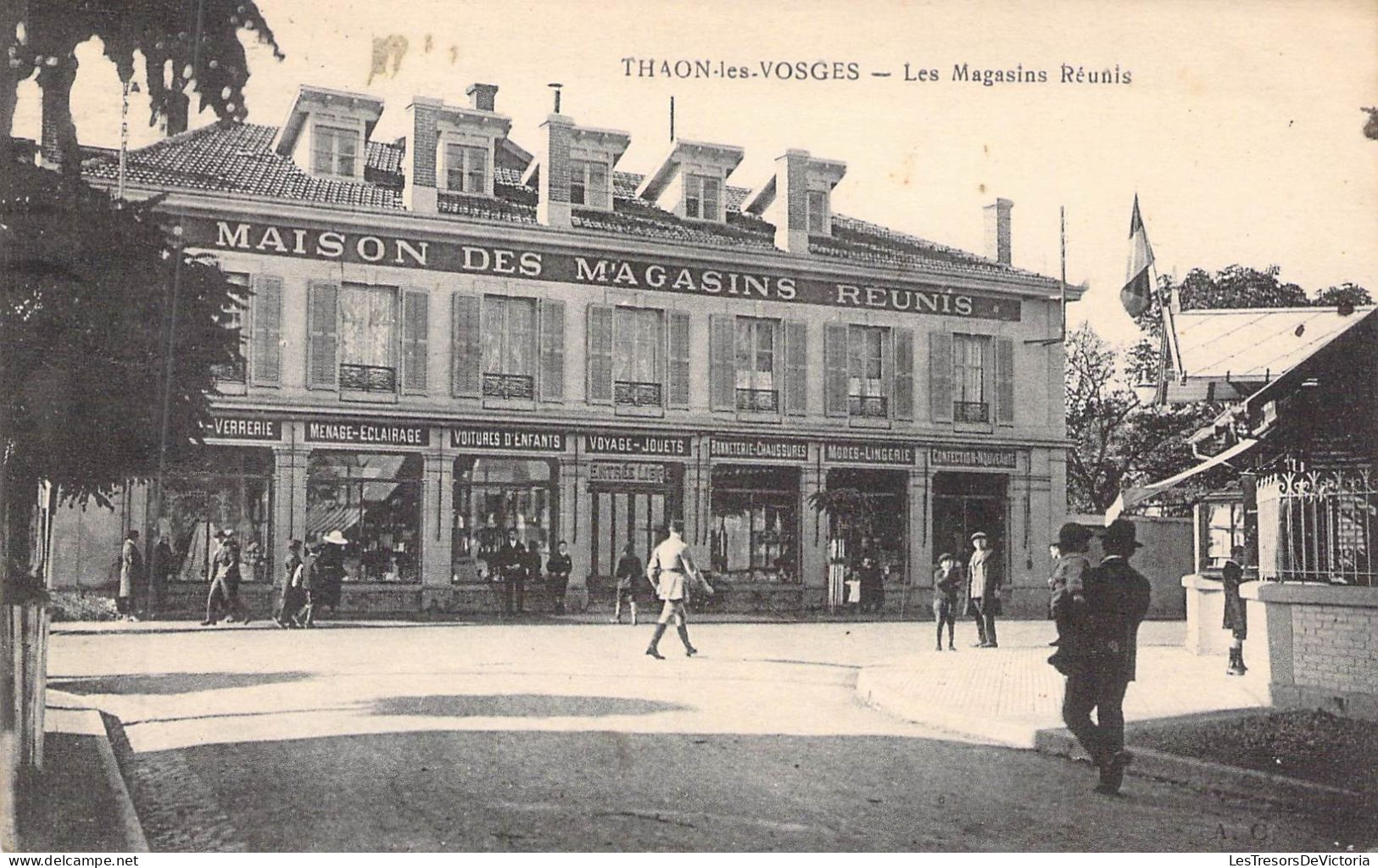 FRANCE - 88 - THAON LES VOSGES - Les Magasins Réunis -  Carte Postale Ancienne - Thaon Les Vosges