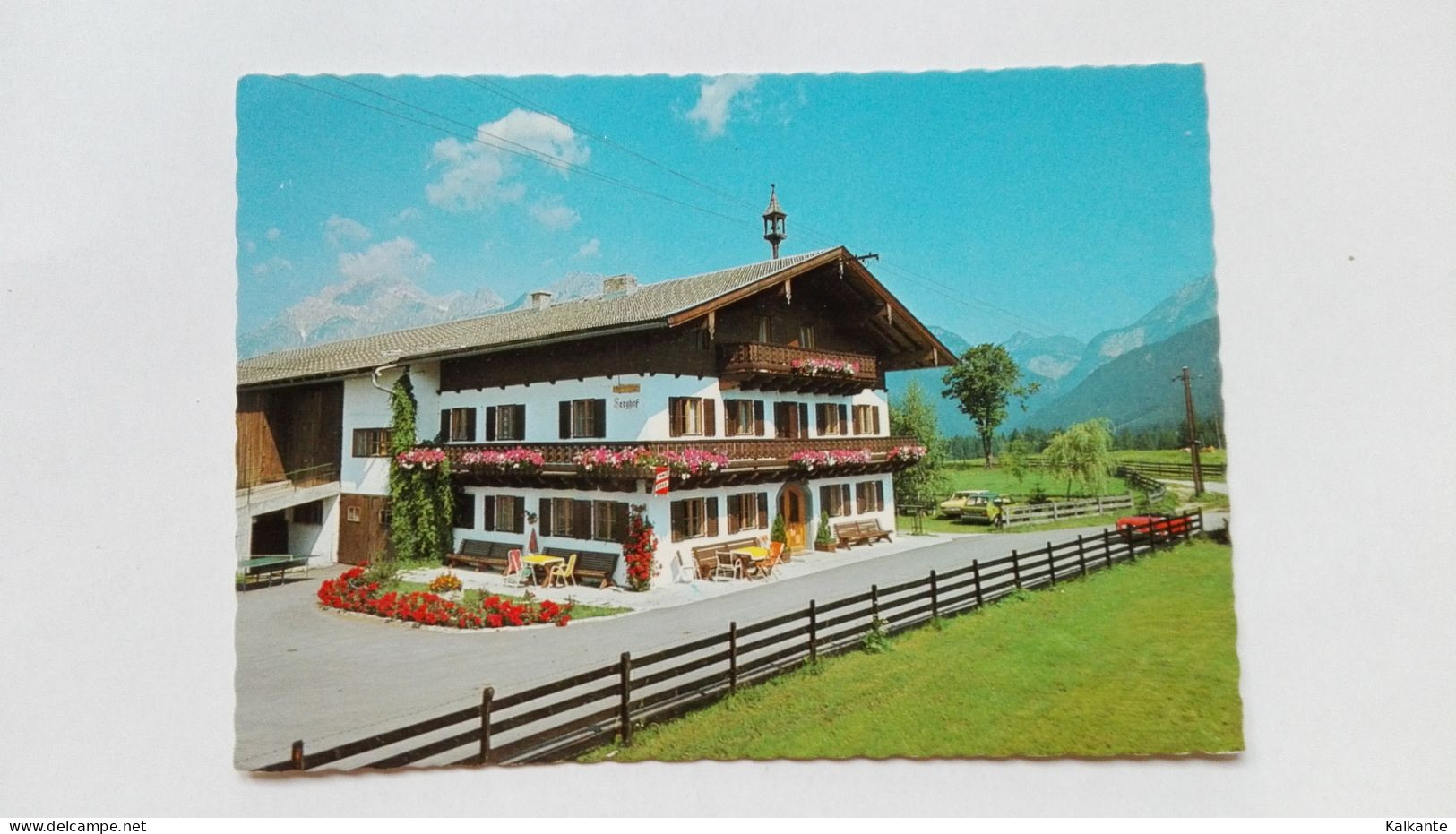 [SALZBURG] - SAALFELDEN - 1982 - Fruhstuckspension Stockl Berghof - Saalfelden