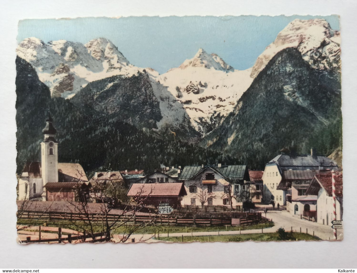 [SALZBURG] - LOFER - 1958 - Panorama - Lofer