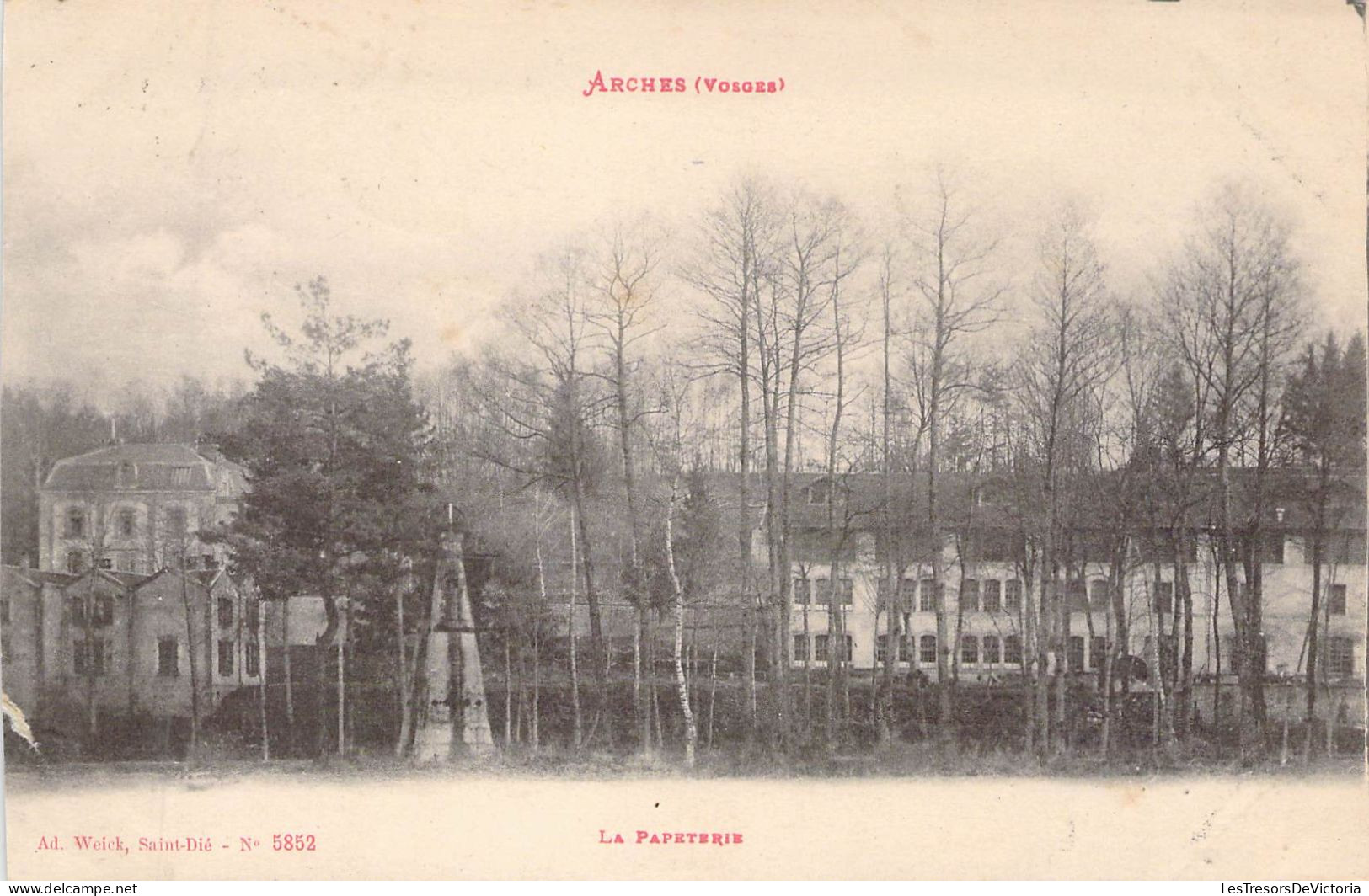 FRANCE - 88 - ARCHES - La Papeterie -  Carte Postale Ancienne - Arches