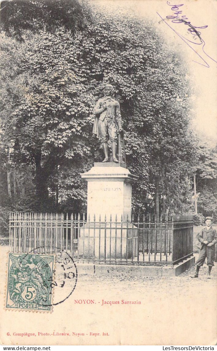 FRANCE - 60 - NOYON - Jacques Sarrazin - Carte Postale Ancienne - Noyon