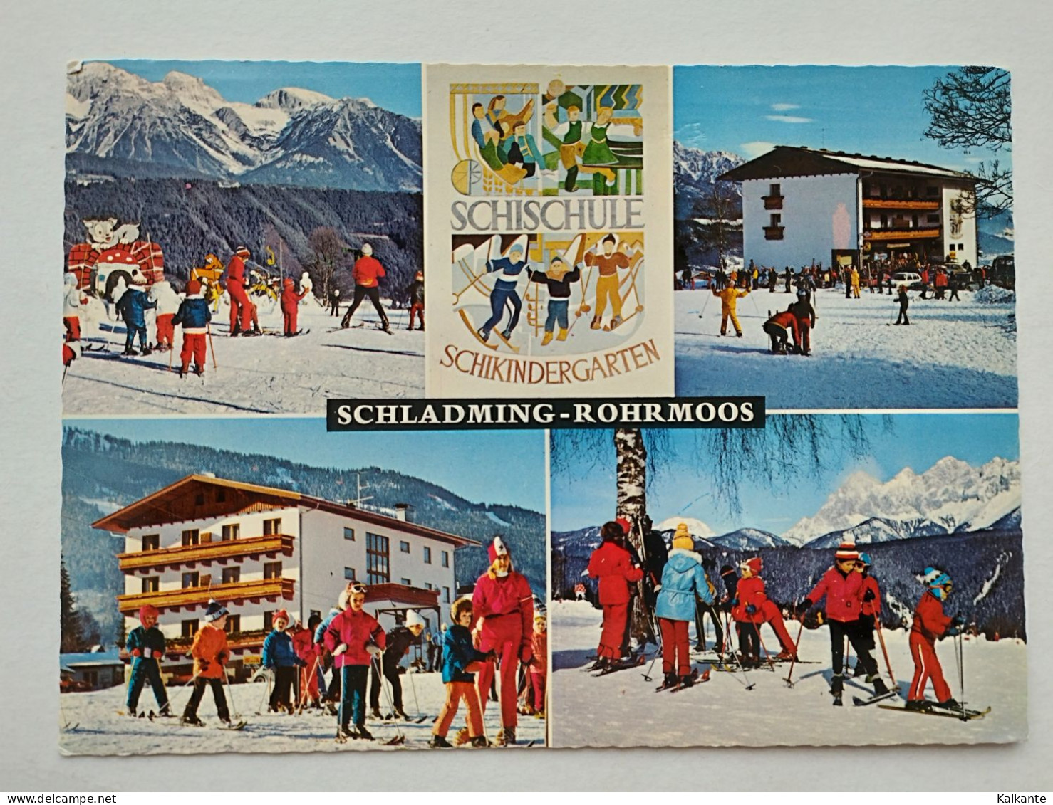 [STIRIA] - SCHLADMING - 1978 - Schischule Schikindergarten - Schladming