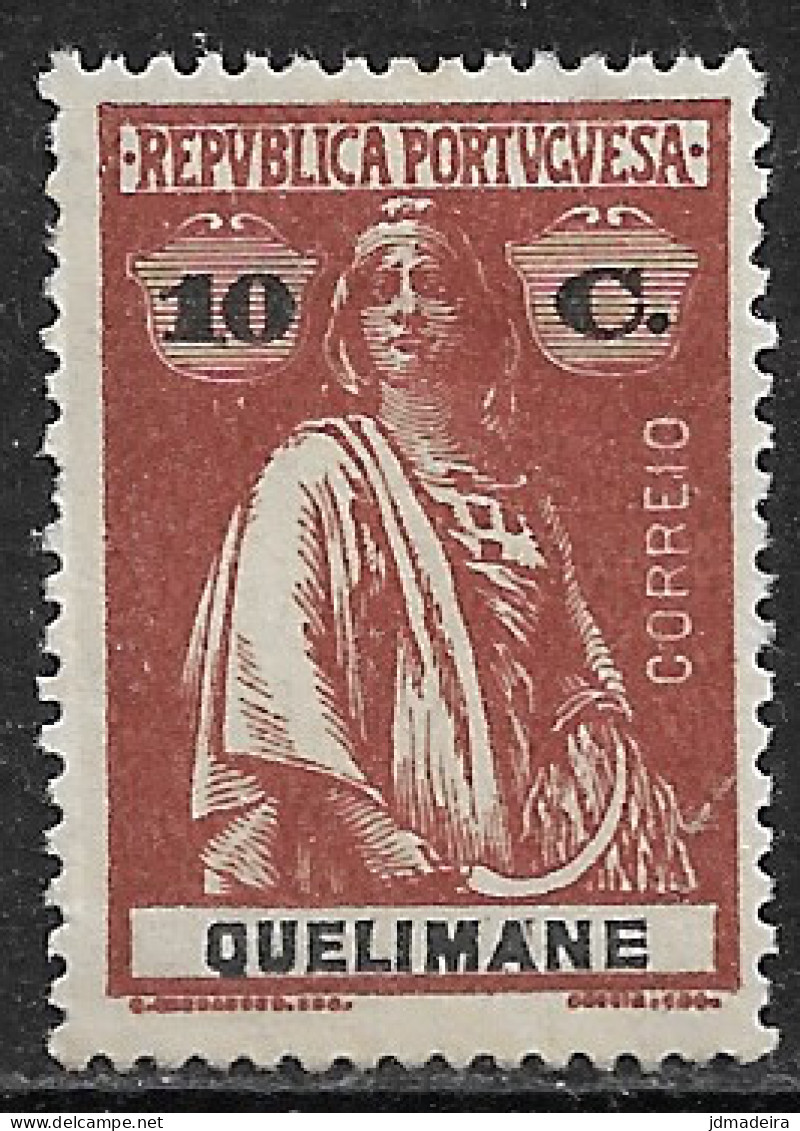Quelimane – 1914 Ceres 10 C. Mint Stamp - Autres & Non Classés