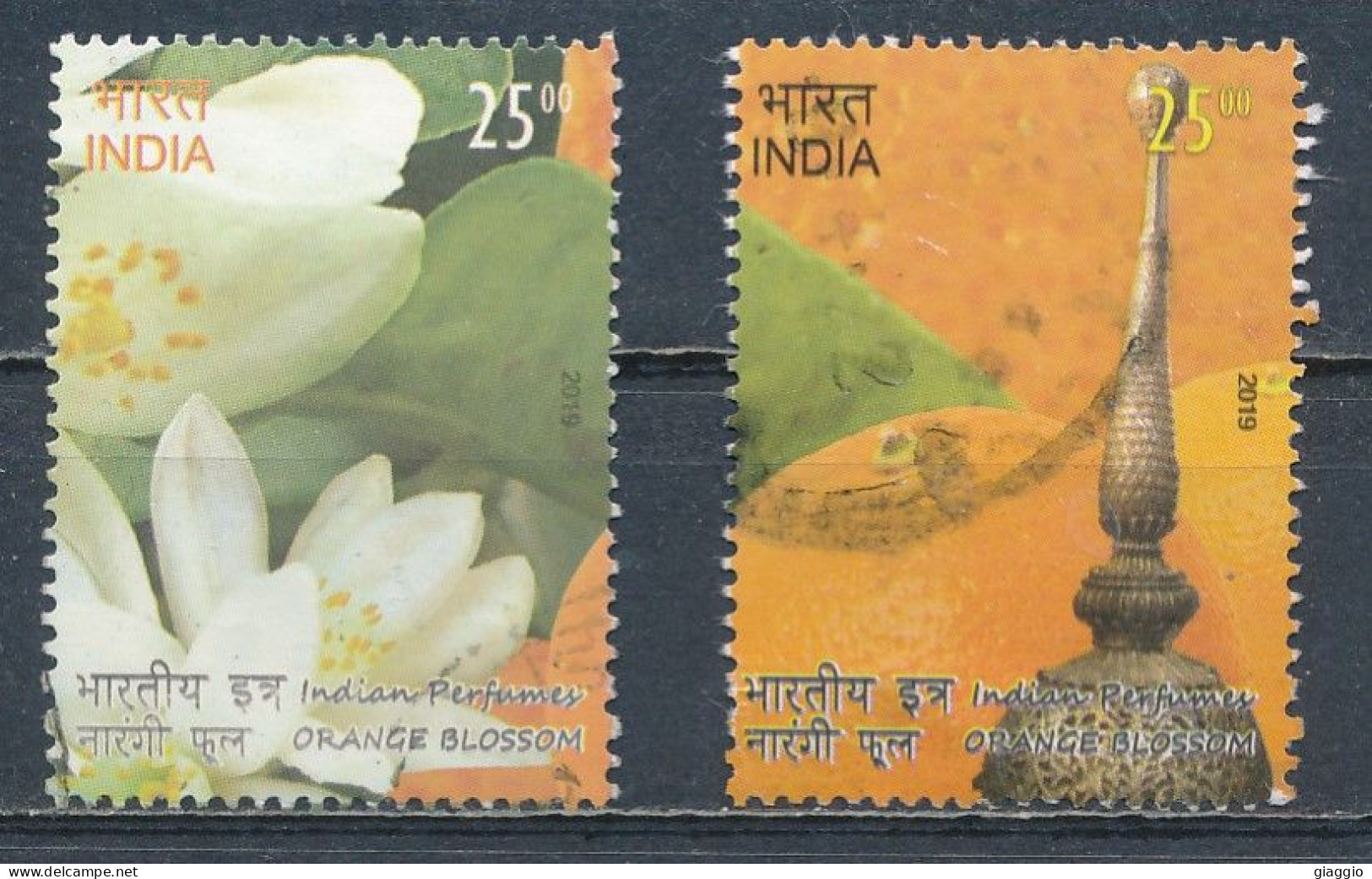 °°° INDIA 2019 - MI 3594/95 °°° - Used Stamps