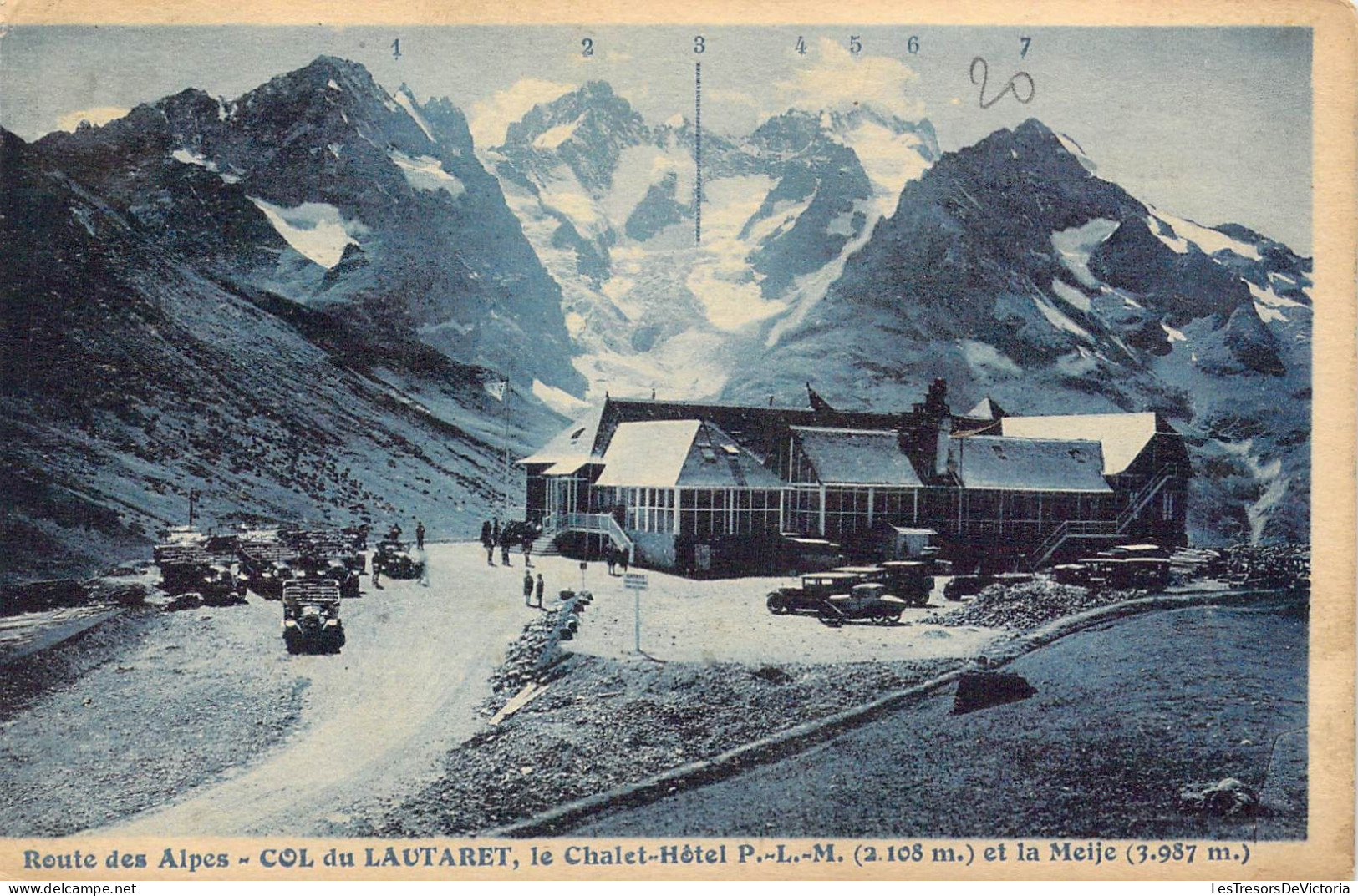 FRANCE - Régions - Provence-Alpes-Côte D'Azur - Col Du Lautaret - Le Chalet Hôtel - Carte Postale Ancienne - Provence-Alpes-Côte D'Azur