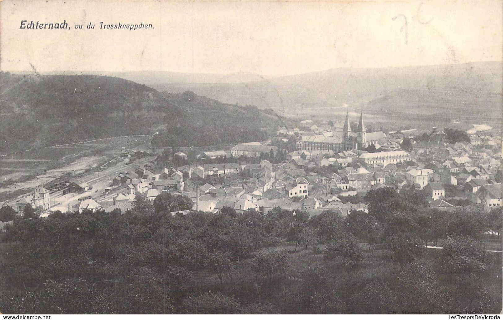 LUXEMBOURG - Echternach - Vu Du Trosskneppchen - Carte Postale Ancienne - Echternach