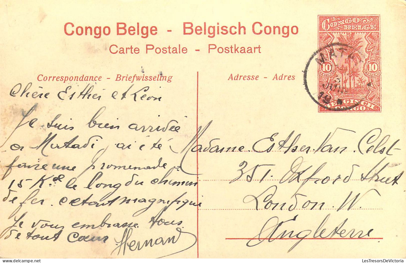 CONGO - Congo-Belge -  Un Coin De Forêt Du Mayumbe - Carte Postale Ancienne - Belgian Congo