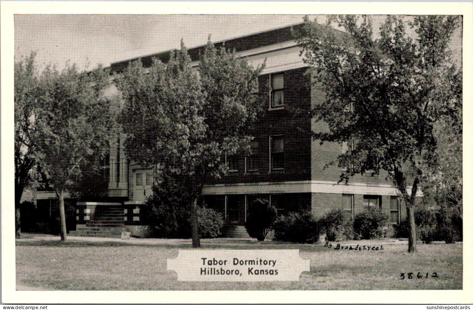 Kansas Hillsboro Tabor Dormitory Dexter Press - Sonstige & Ohne Zuordnung